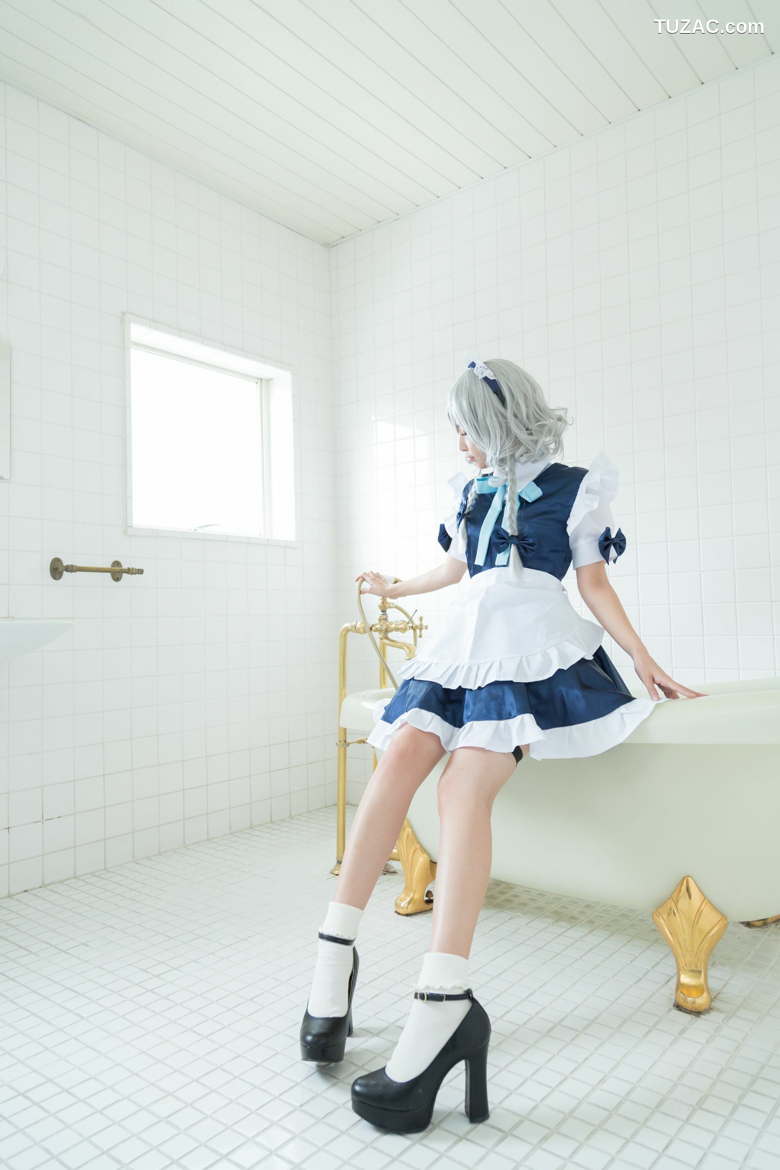 日本CosPlay_Na-san(なーさん) 《東方Projec》Izayoi Sakuya(十六夜咲夜)  写真集[100P]