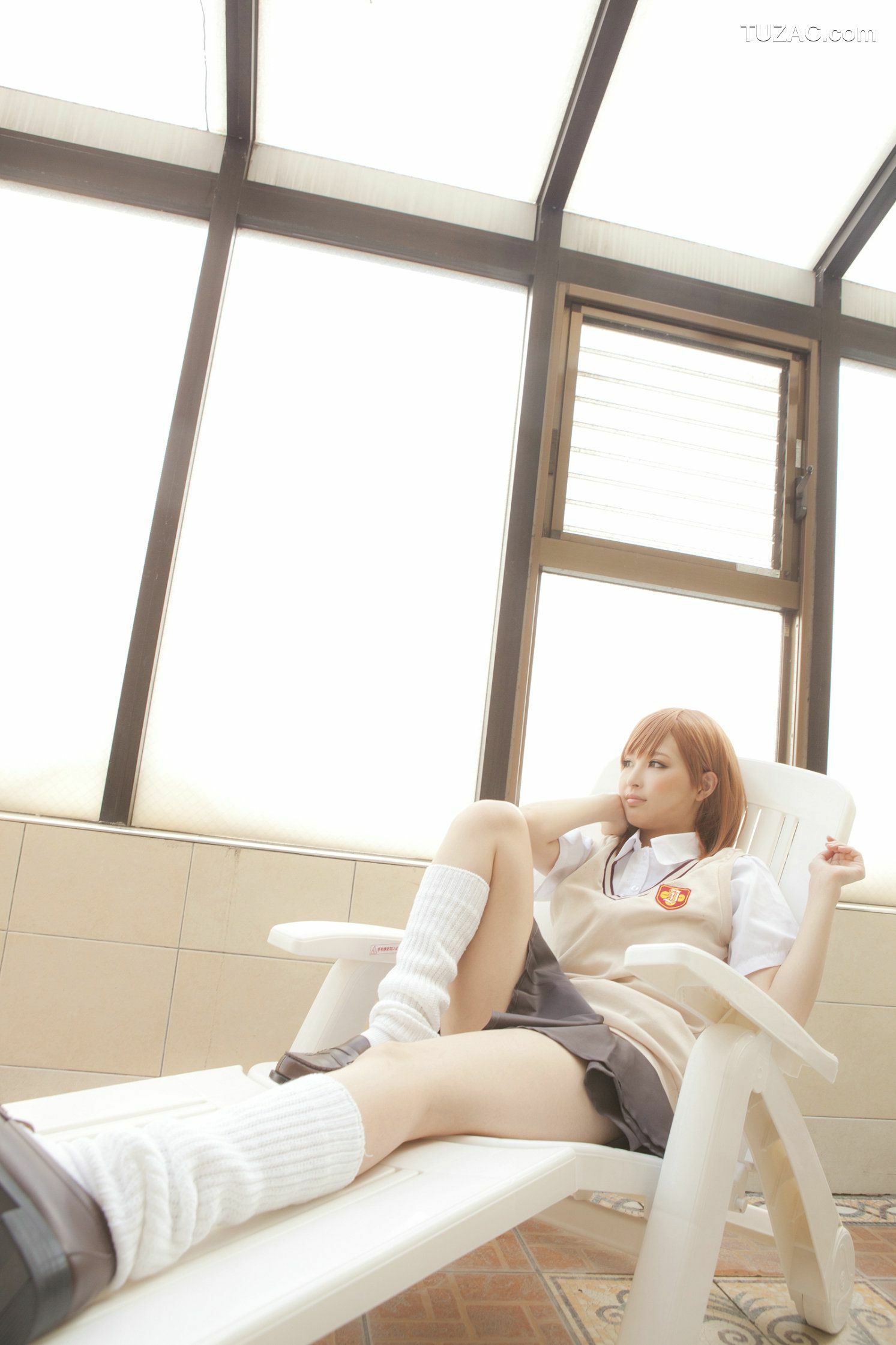 日本CosPlay_Na-san《とある科学の超電磁砲》Misaka Mikoto(御坂美琴)  写真集[105P]