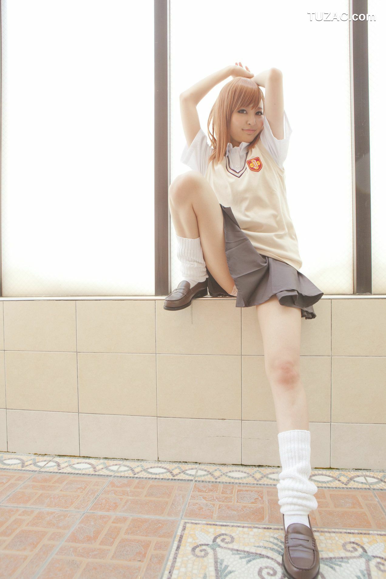 日本CosPlay_Na-san《とある科学の超電磁砲》Misaka Mikoto(御坂美琴)  写真集[105P]