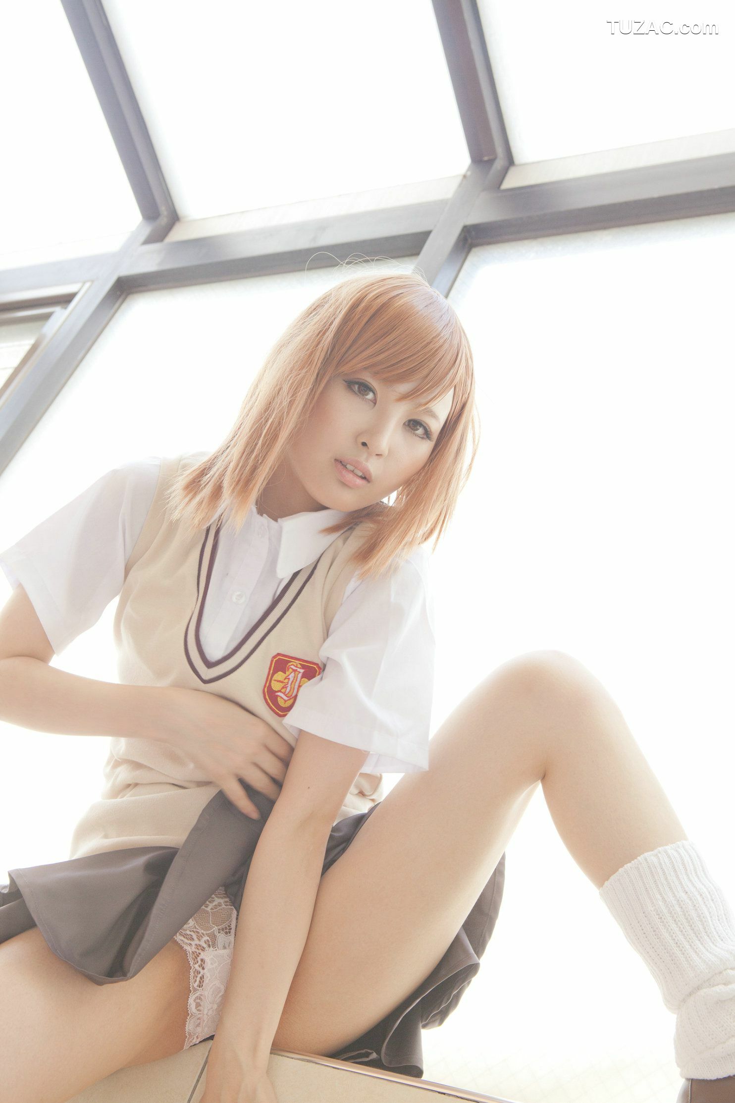 日本CosPlay_Na-san《とある科学の超電磁砲》Misaka Mikoto(御坂美琴)  写真集[105P]