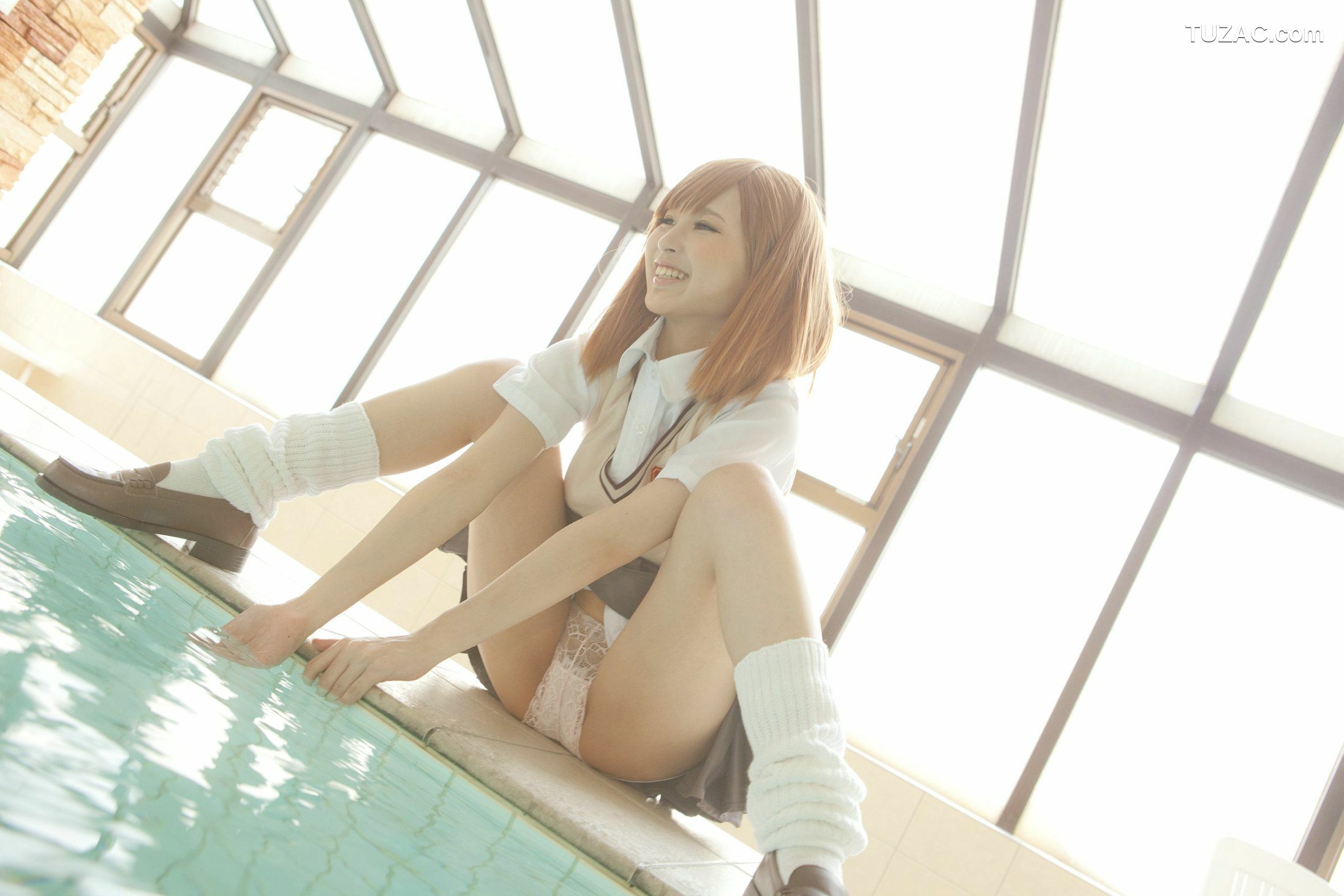 日本CosPlay_Na-san《とある科学の超電磁砲》Misaka Mikoto(御坂美琴)  写真集[105P]