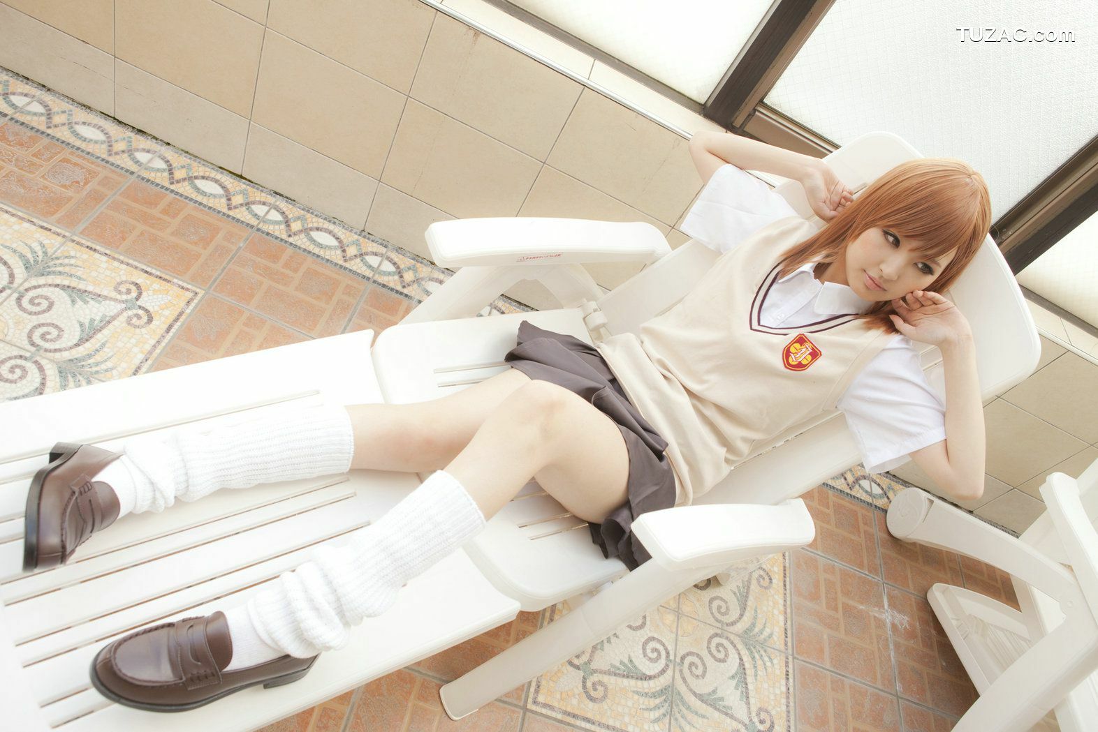 日本CosPlay_Na-san《とある科学の超電磁砲》Misaka Mikoto(御坂美琴)  写真集[105P]