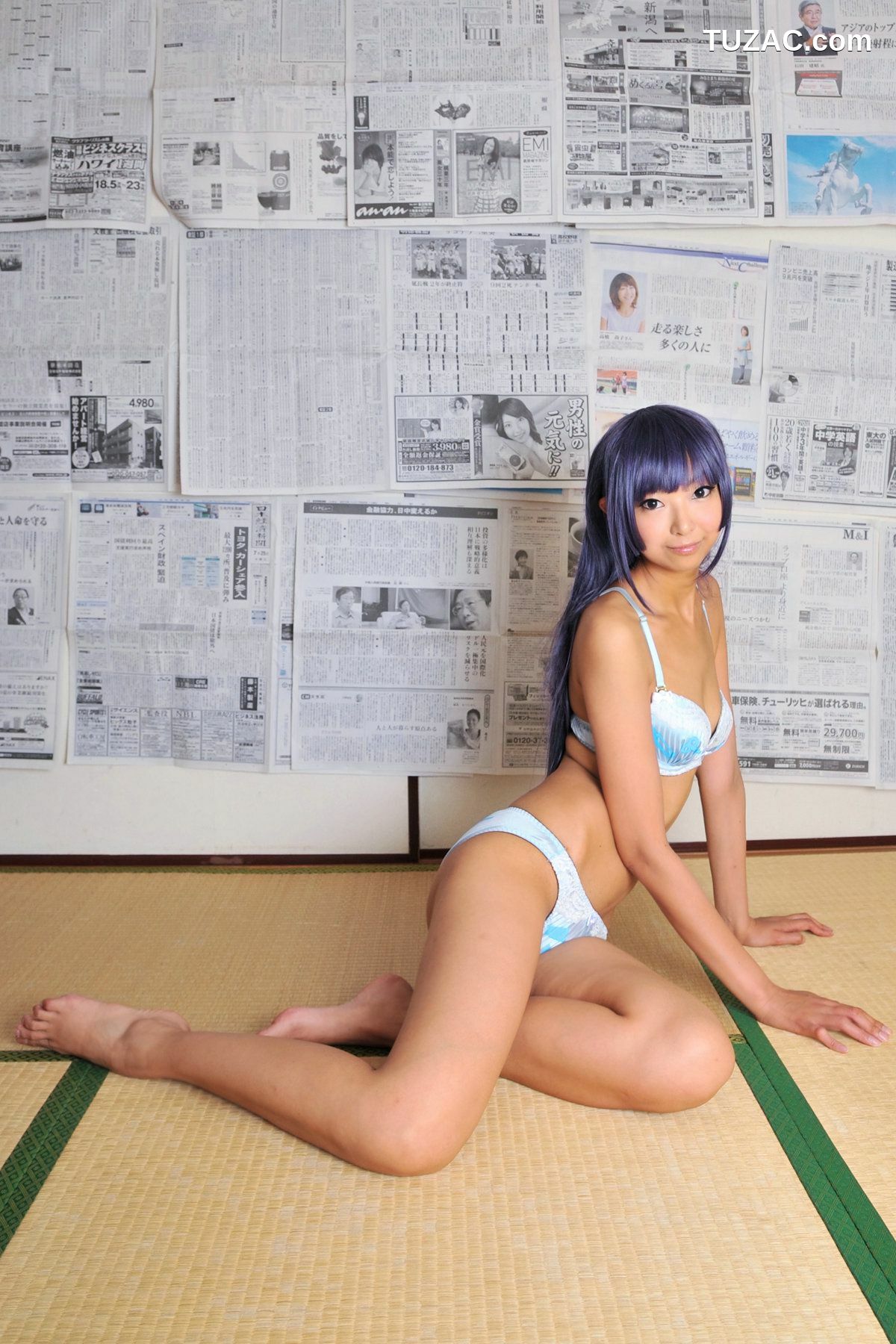 日本CosPlay_Necoco(ねここ) 《バケモノガタリ》Senjougahara Hitagi &amp; Kanbaru Suruga 写真集