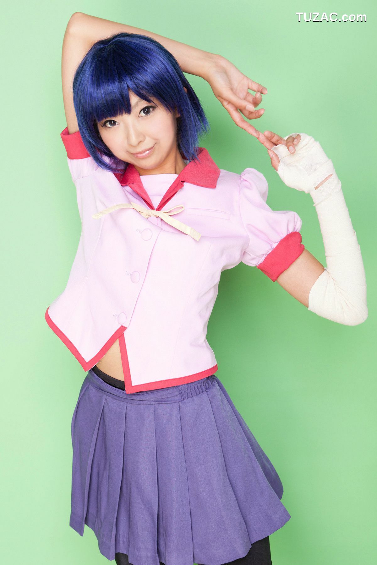 日本CosPlay_Necoco(ねここ) 《バケモノガタリ》Senjougahara Hitagi & Kanbaru Suruga 写真集