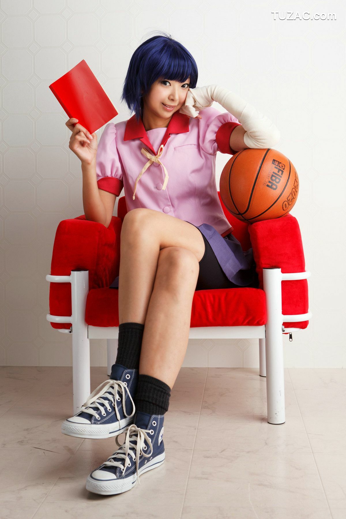 日本CosPlay_Necoco(ねここ) 《バケモノガタリ》Senjougahara Hitagi & Kanbaru Suruga 写真集