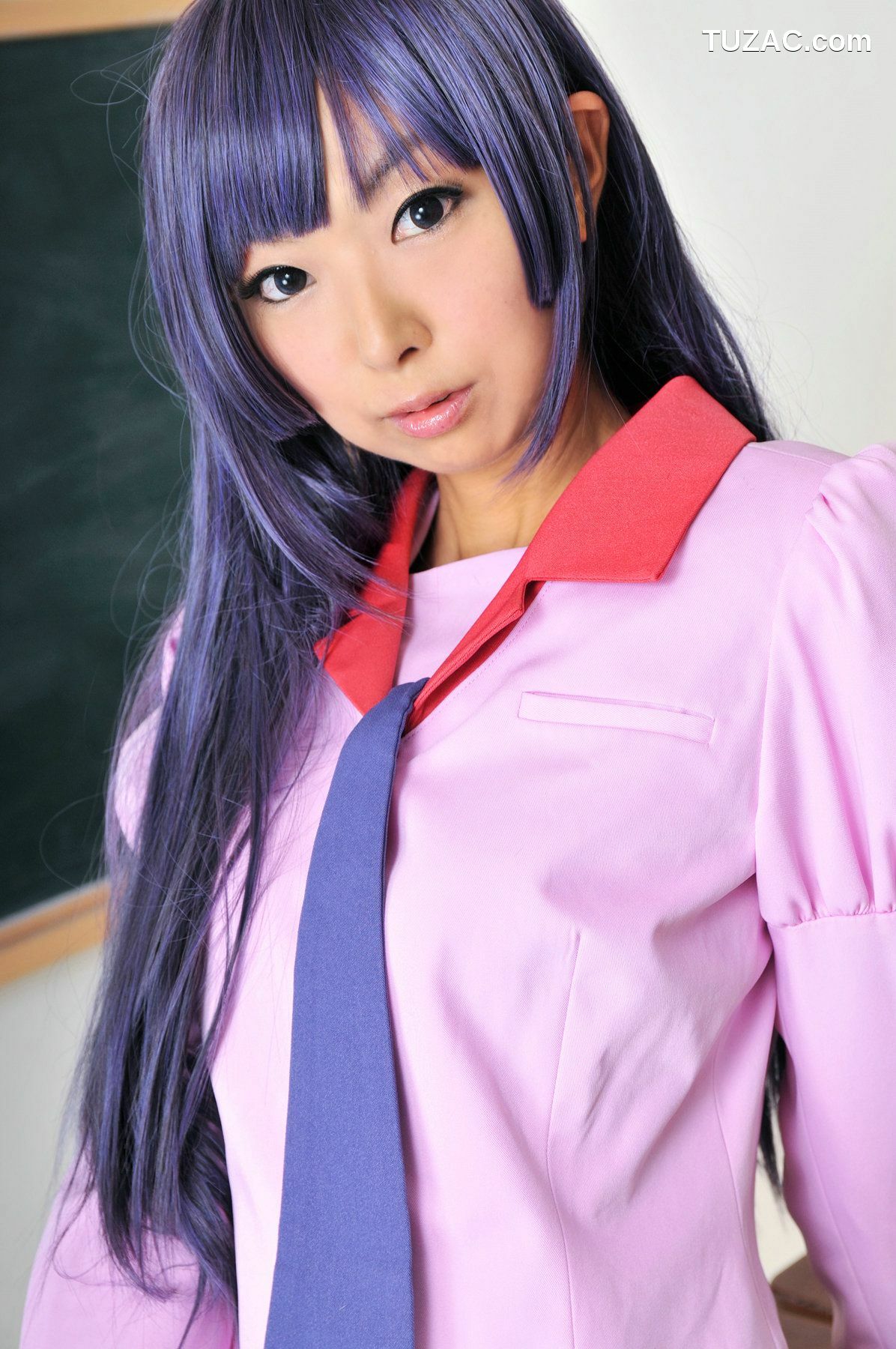日本CosPlay_Necoco(ねここ) 《バケモノガタリ》Senjougahara Hitagi &amp; Kanbaru Suruga 写真集