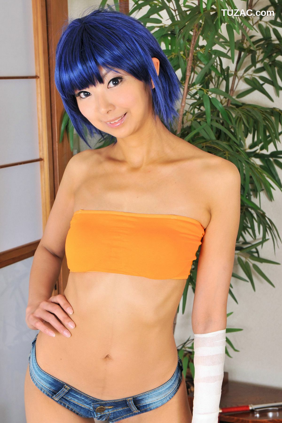 日本CosPlay_Necoco(ねここ) 《バケモノガタリ》Senjougahara Hitagi & Kanbaru Suruga 写真集