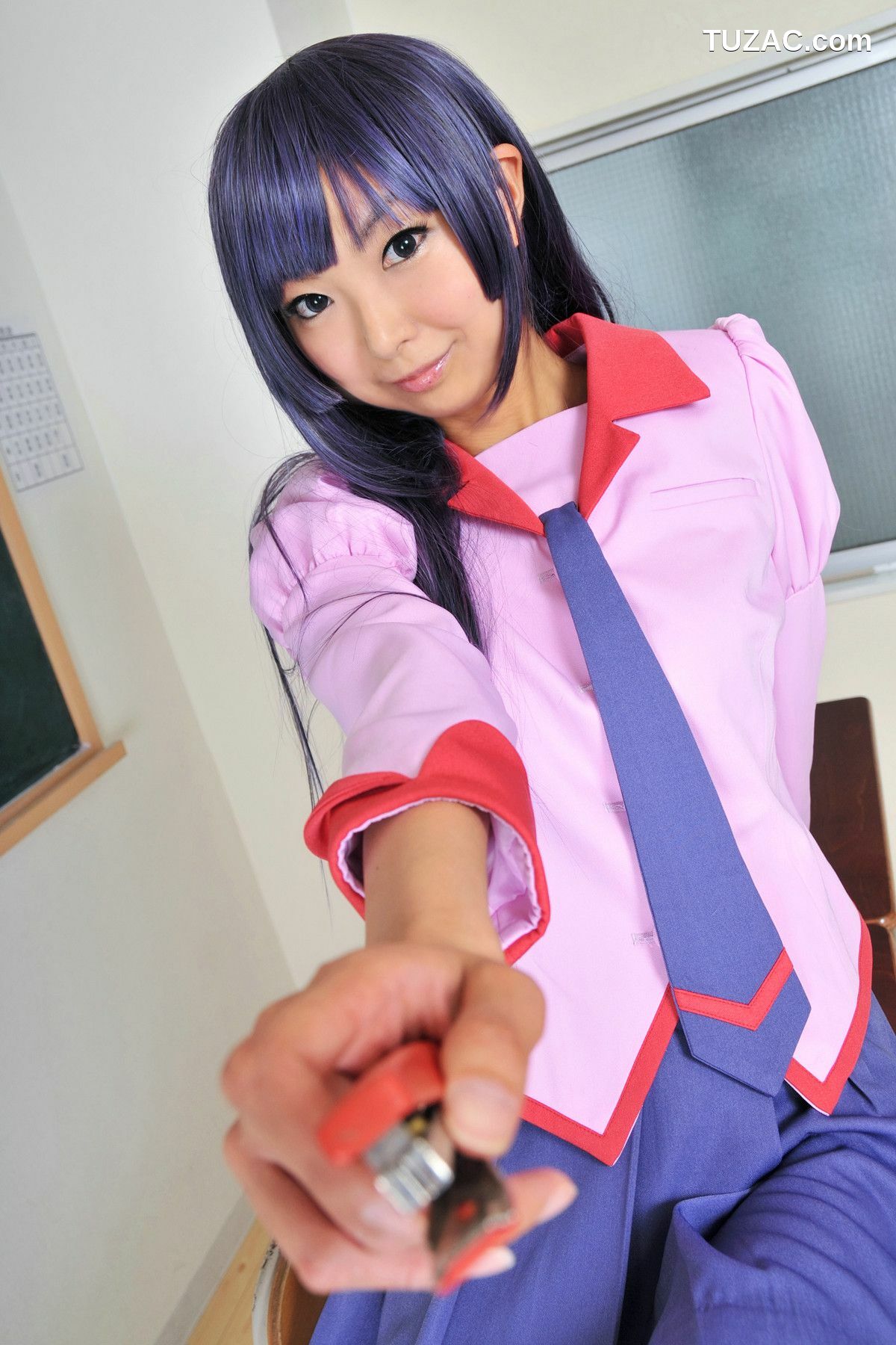 日本CosPlay_Necoco(ねここ) 《バケモノガタリ》Senjougahara Hitagi &amp; Kanbaru Suruga 写真集