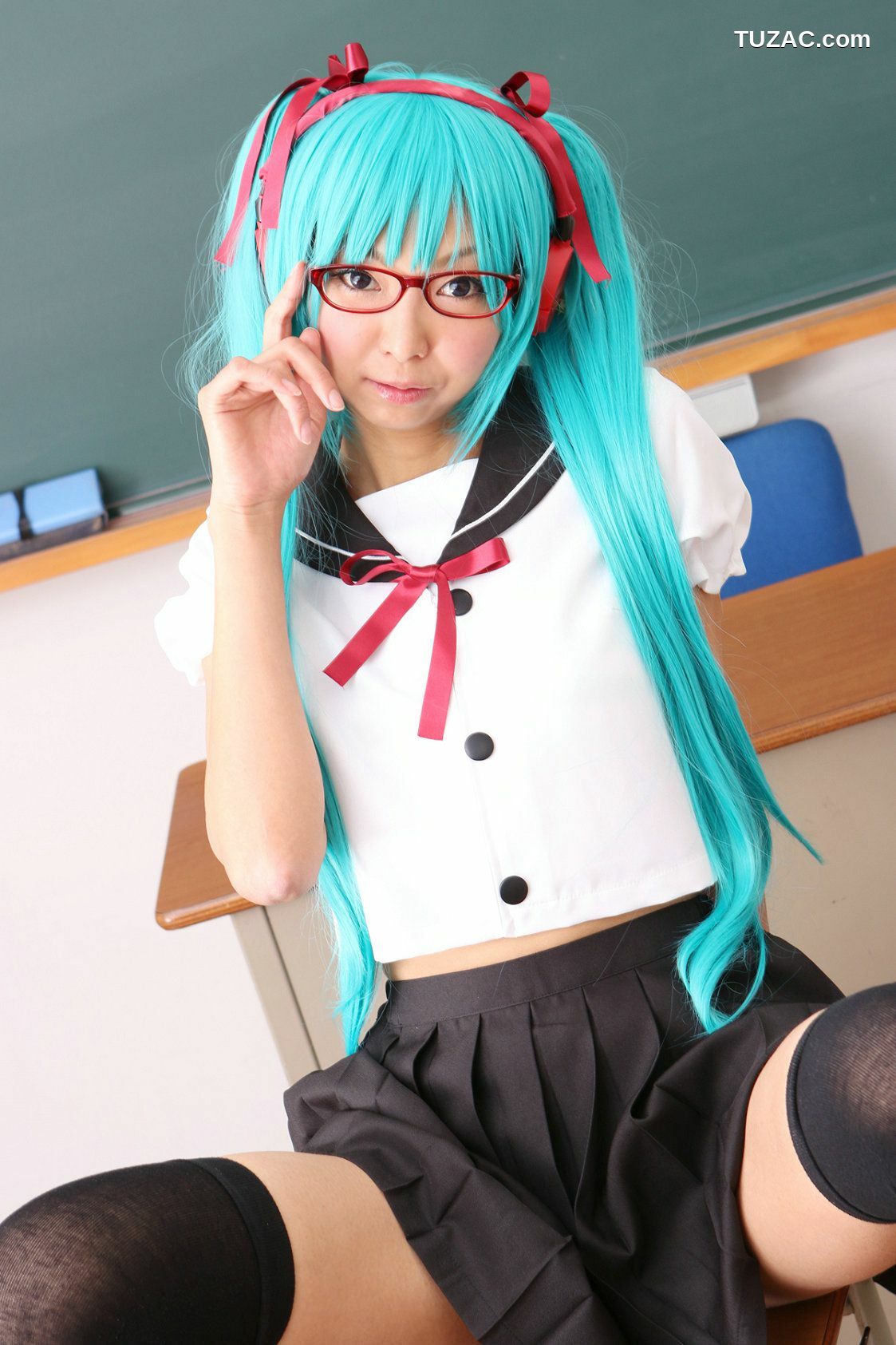 日本CosPlay_Necoco(ねここ、猫子) 《VOCALOID》Hatsune Miku(初音ミク) 第6部 写真集