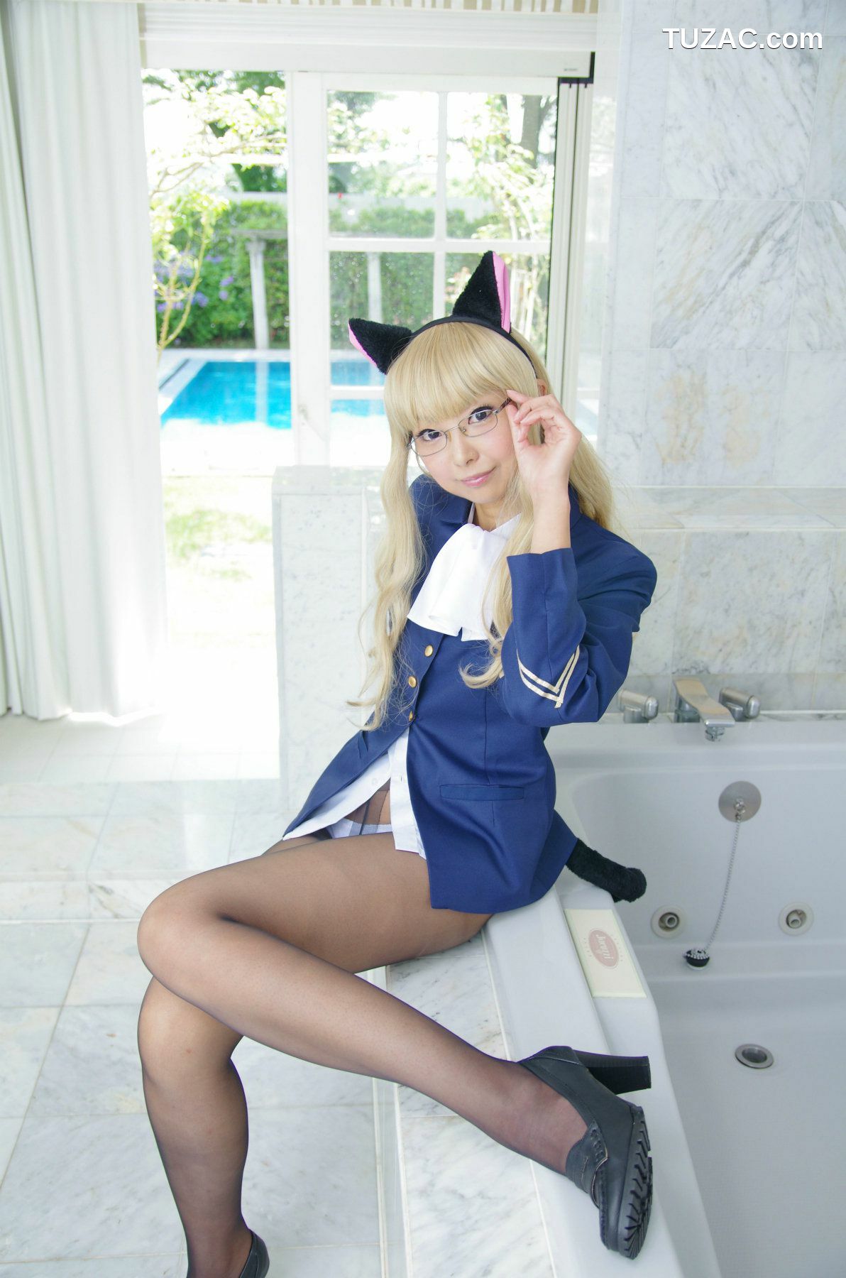 日本CosPlay_Necoco(猫子) 《Strike Witches》Perrine-H. Clostermann+《放課後プレイ》Kanojo 写真集