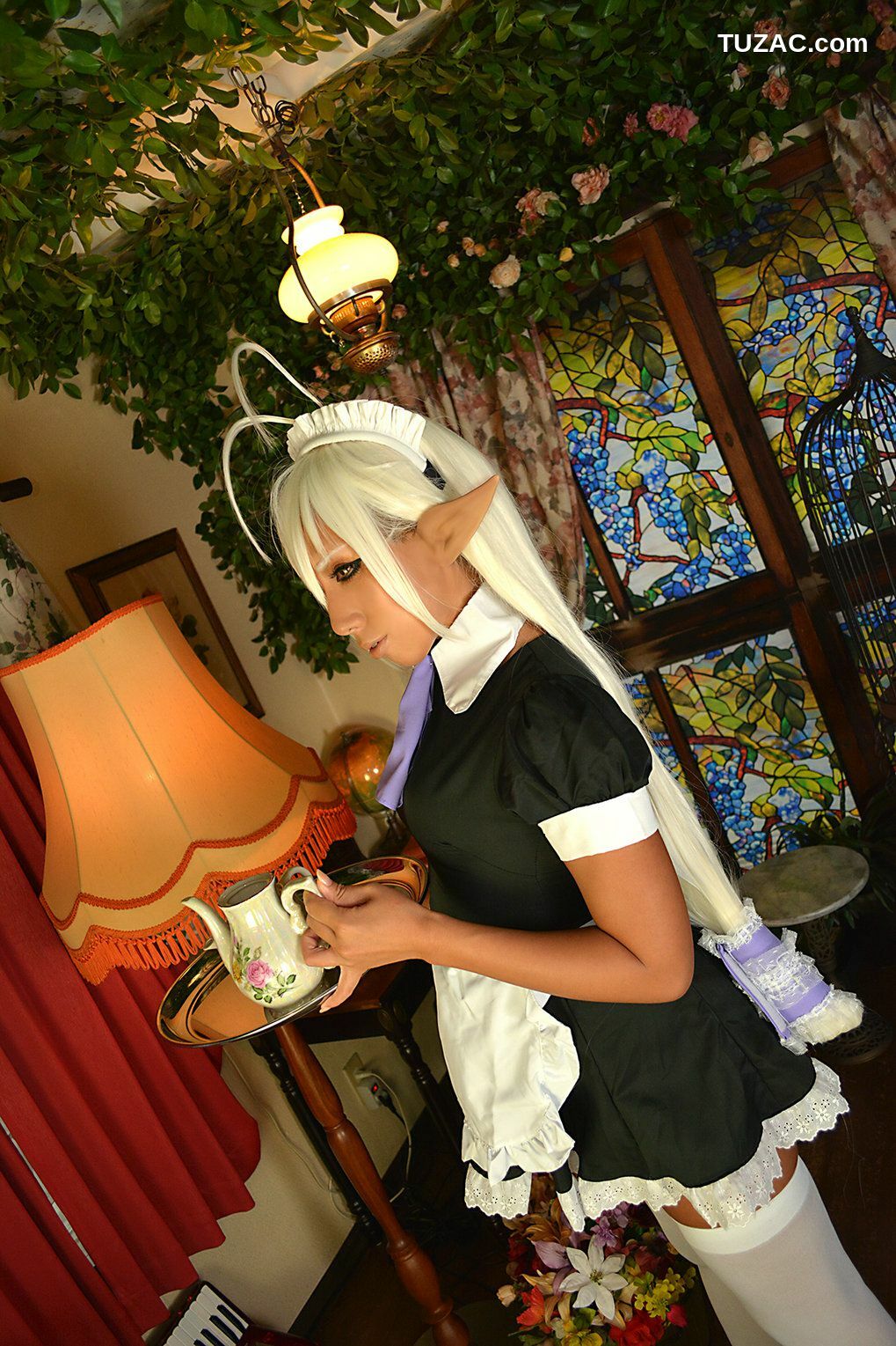 日本CosPlay_Non (Non SummerJack) 《装甲悪鬼村正》Sansei Muramasa Maid 写真集
