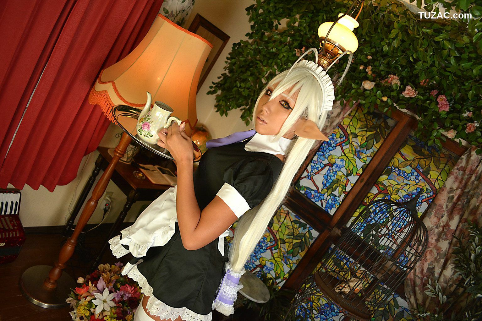 日本CosPlay_Non (Non SummerJack) 《装甲悪鬼村正》Sansei Muramasa Maid 写真集