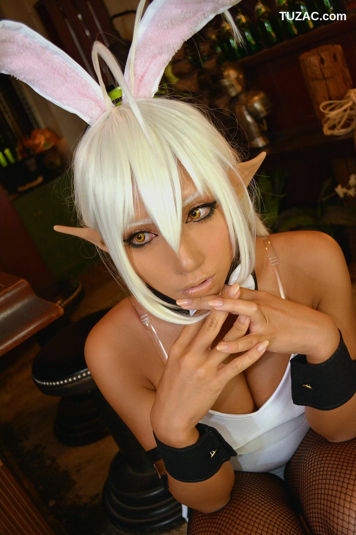 日本CosPlay_Non SummerJack 《装甲悪鬼村正》Sansei Muramasa Bunny兔女郎 写真集