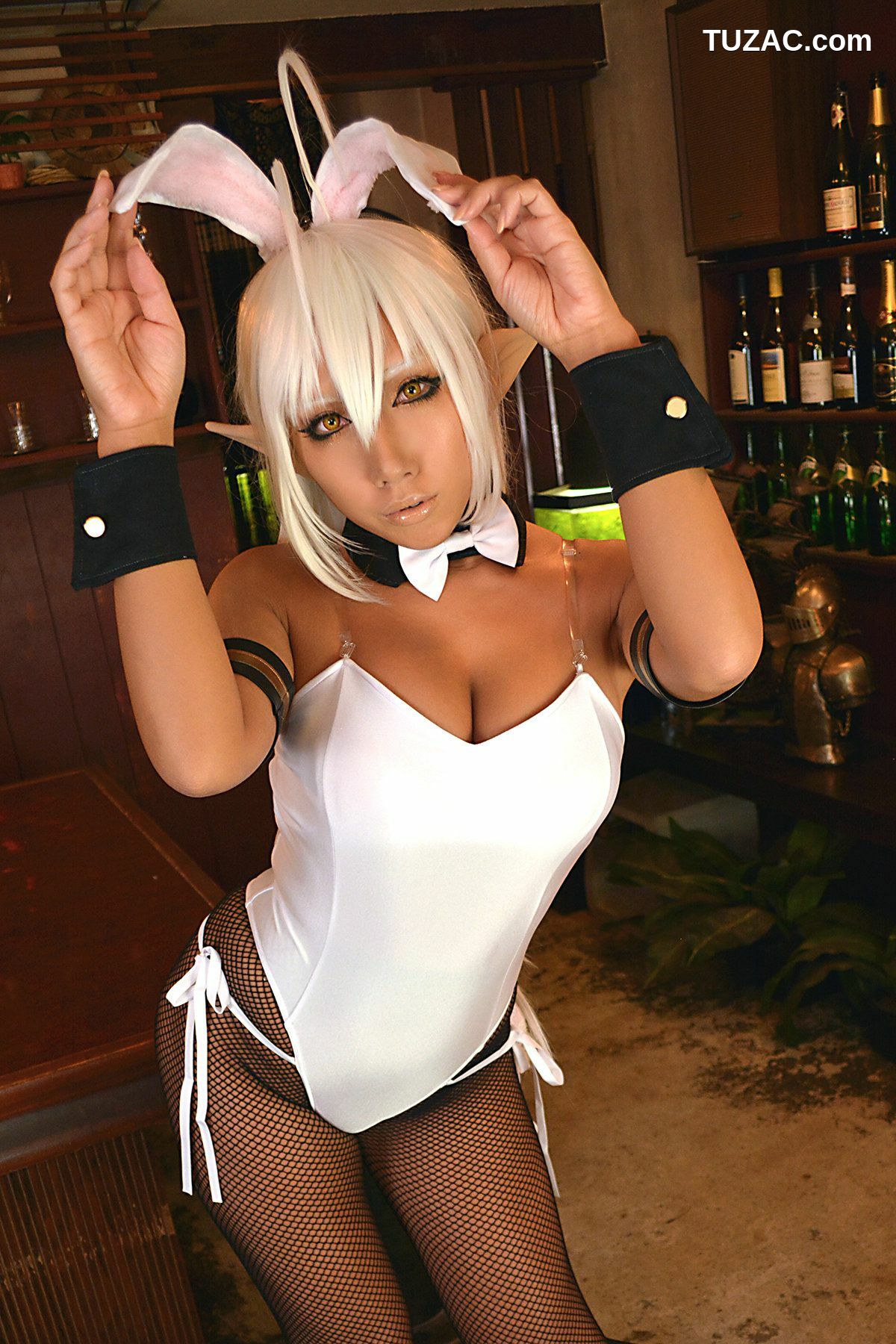 日本CosPlay_Non SummerJack 《装甲悪鬼村正》Sansei Muramasa Bunny兔女郎 写真集
