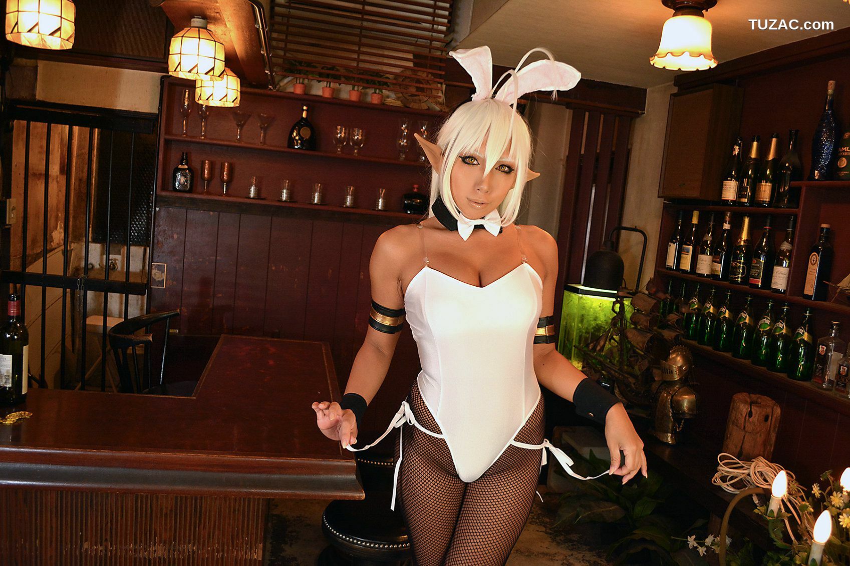 日本CosPlay_Non SummerJack 《装甲悪鬼村正》Sansei Muramasa Bunny兔女郎 写真集