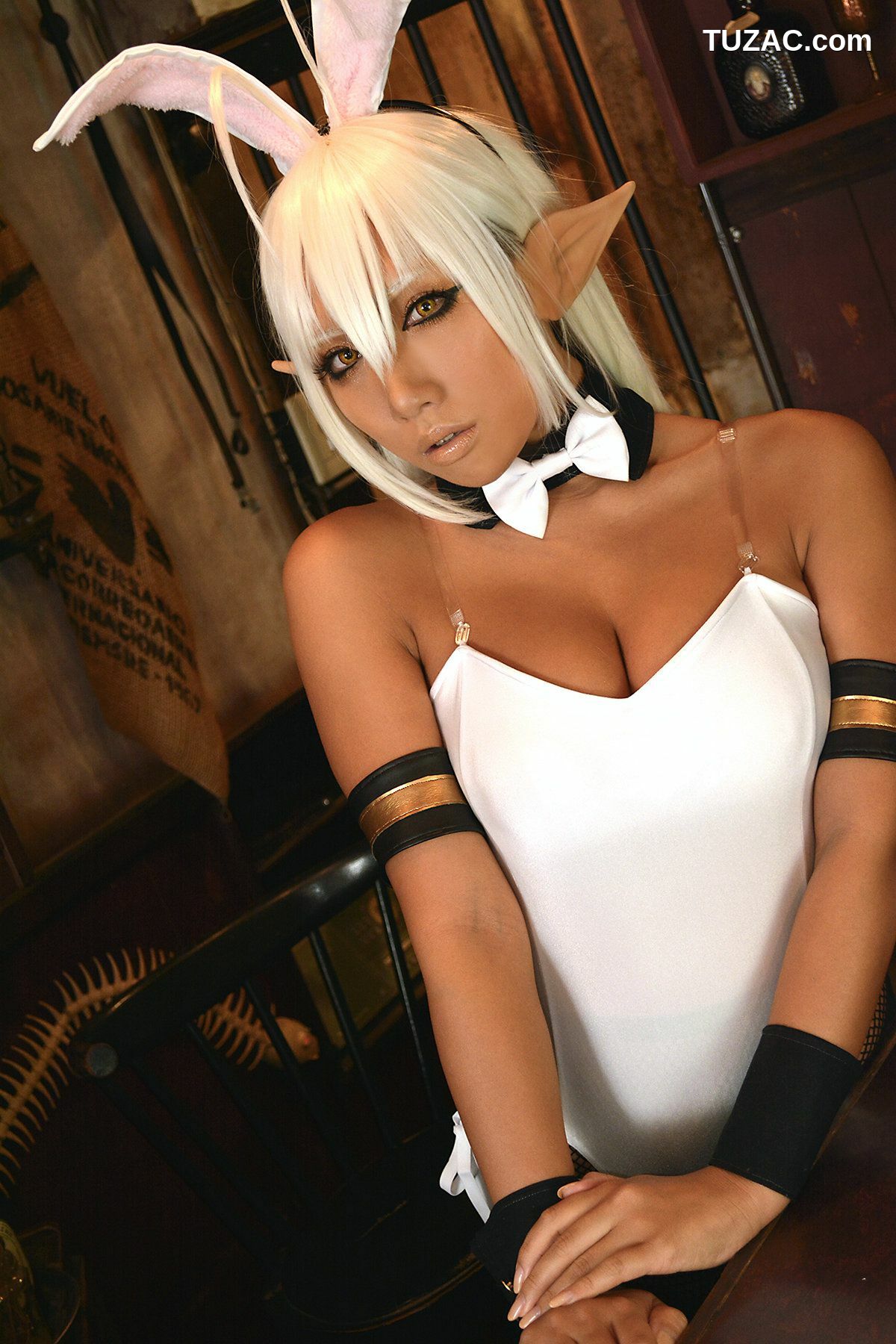 日本CosPlay_Non SummerJack 《装甲悪鬼村正》Sansei Muramasa Bunny兔女郎 写真集