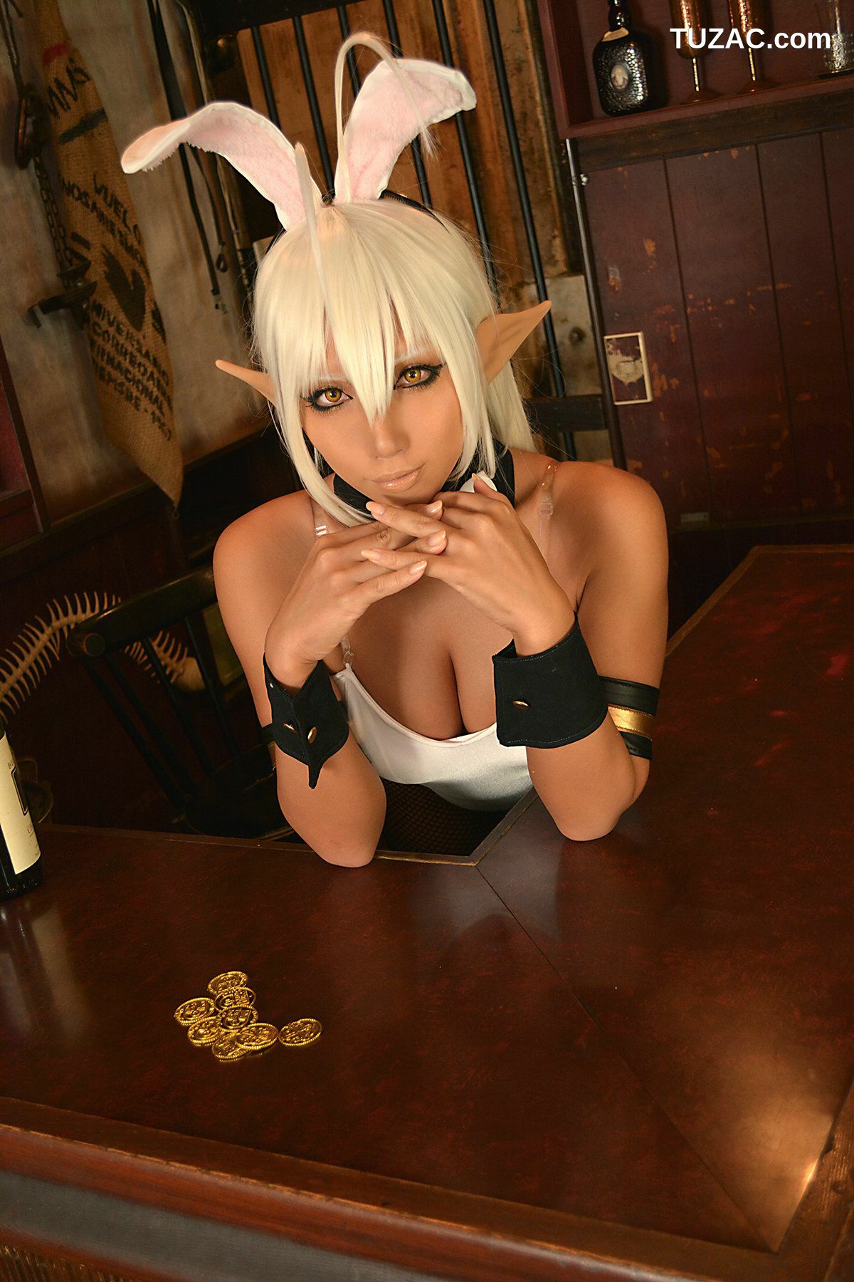 日本CosPlay_Non SummerJack 《装甲悪鬼村正》Sansei Muramasa Bunny兔女郎 写真集