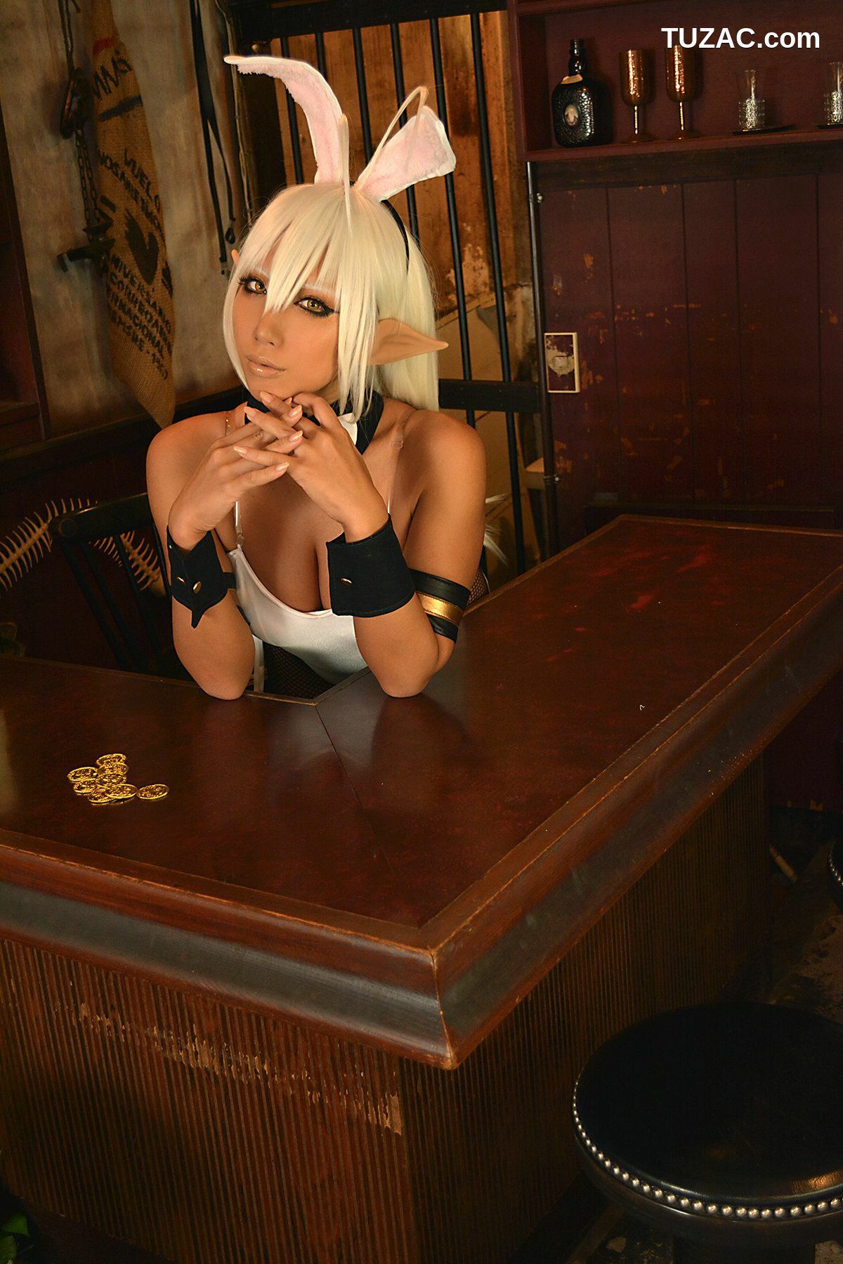 日本CosPlay_Non SummerJack 《装甲悪鬼村正》Sansei Muramasa Bunny兔女郎 写真集