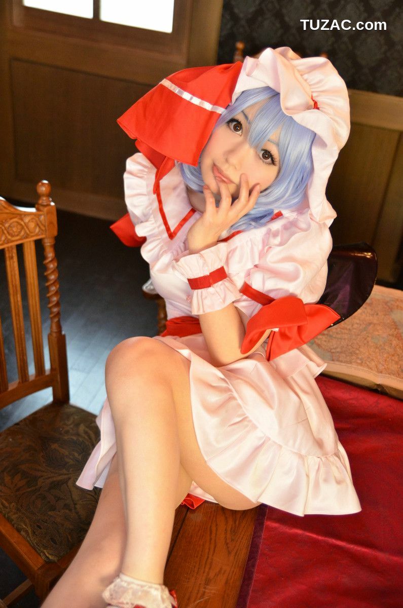 日本CosPlay_Shizuku(しずく) 《東方Project》Remilia Scarlet 写真集[80P]