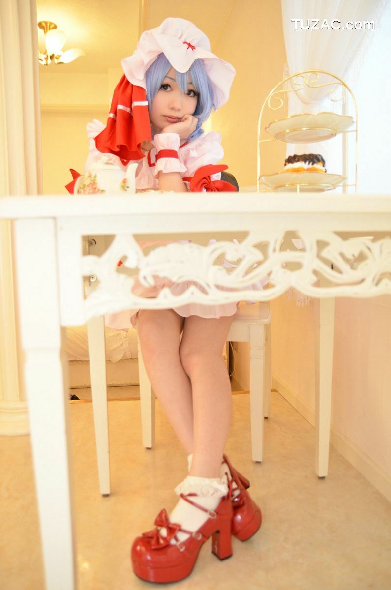 日本CosPlay_Shizuku(しずく) 《東方Project》Remilia Scarlet 写真集[80P]