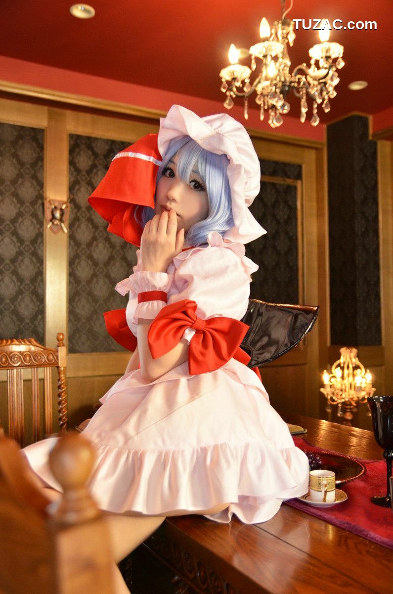 日本CosPlay_Shizuku(しずく) 《東方Project》Remilia Scarlet 写真集[80P]
