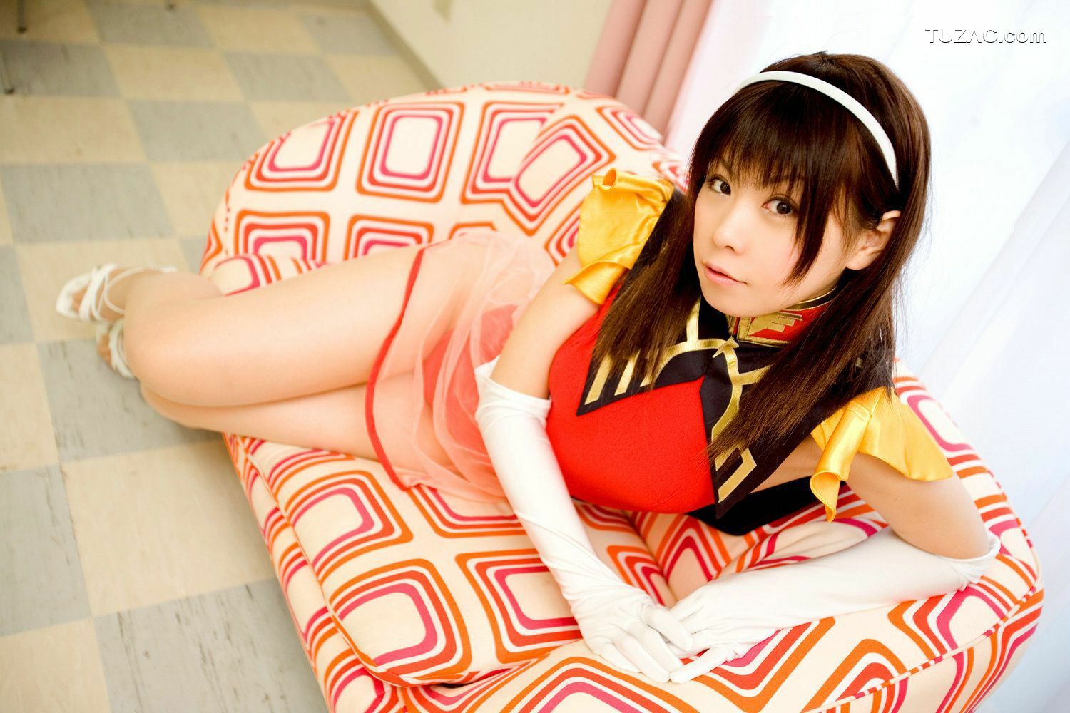 日本CosPlay_《机动战士高达》Catharine Blitzen Cosplay 写真集