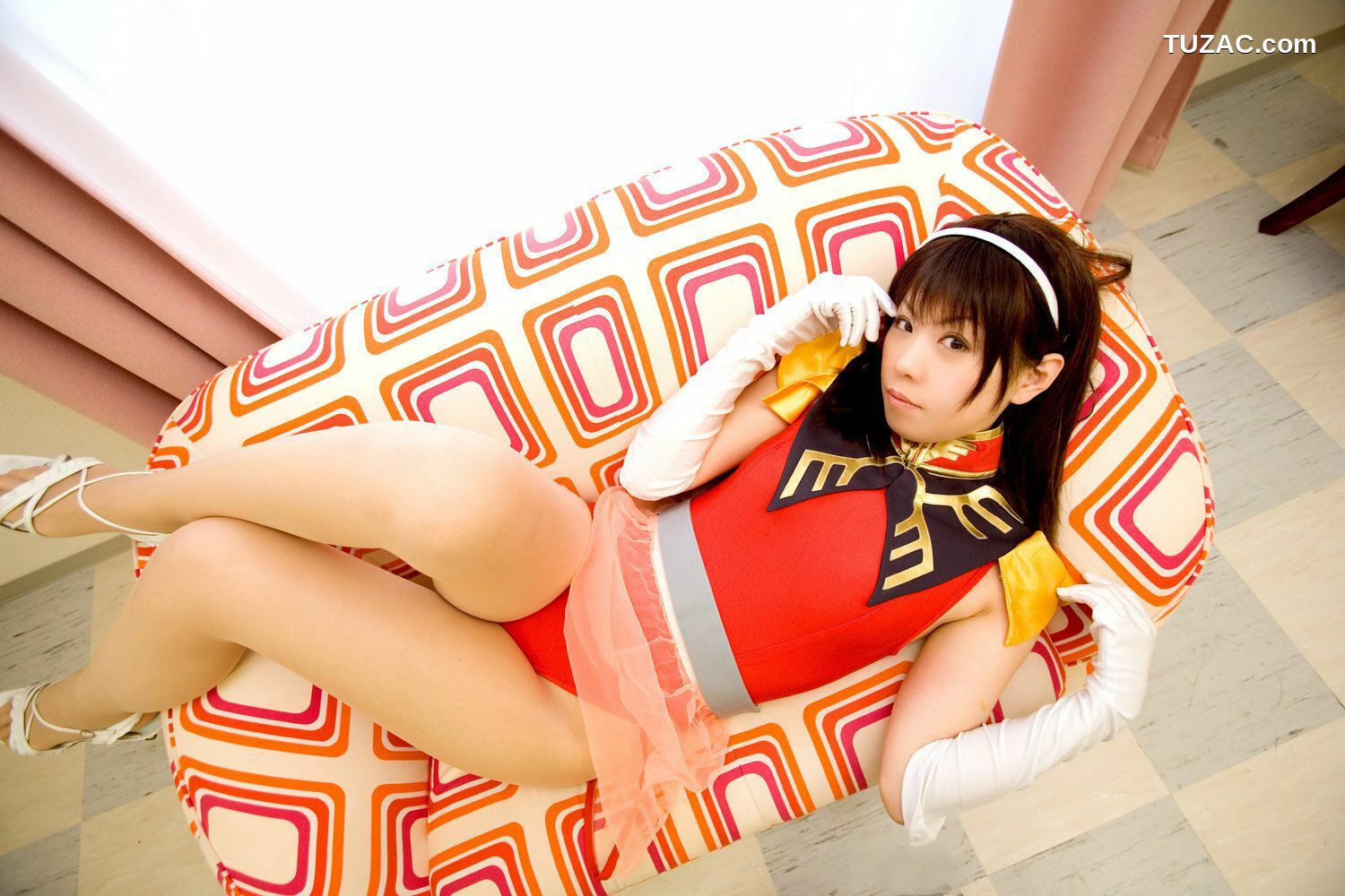 日本CosPlay_《机动战士高达》Catharine Blitzen Cosplay 写真集