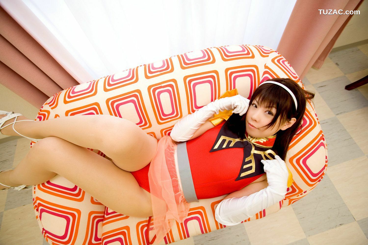 日本CosPlay_《机动战士高达》Catharine Blitzen Cosplay 写真集