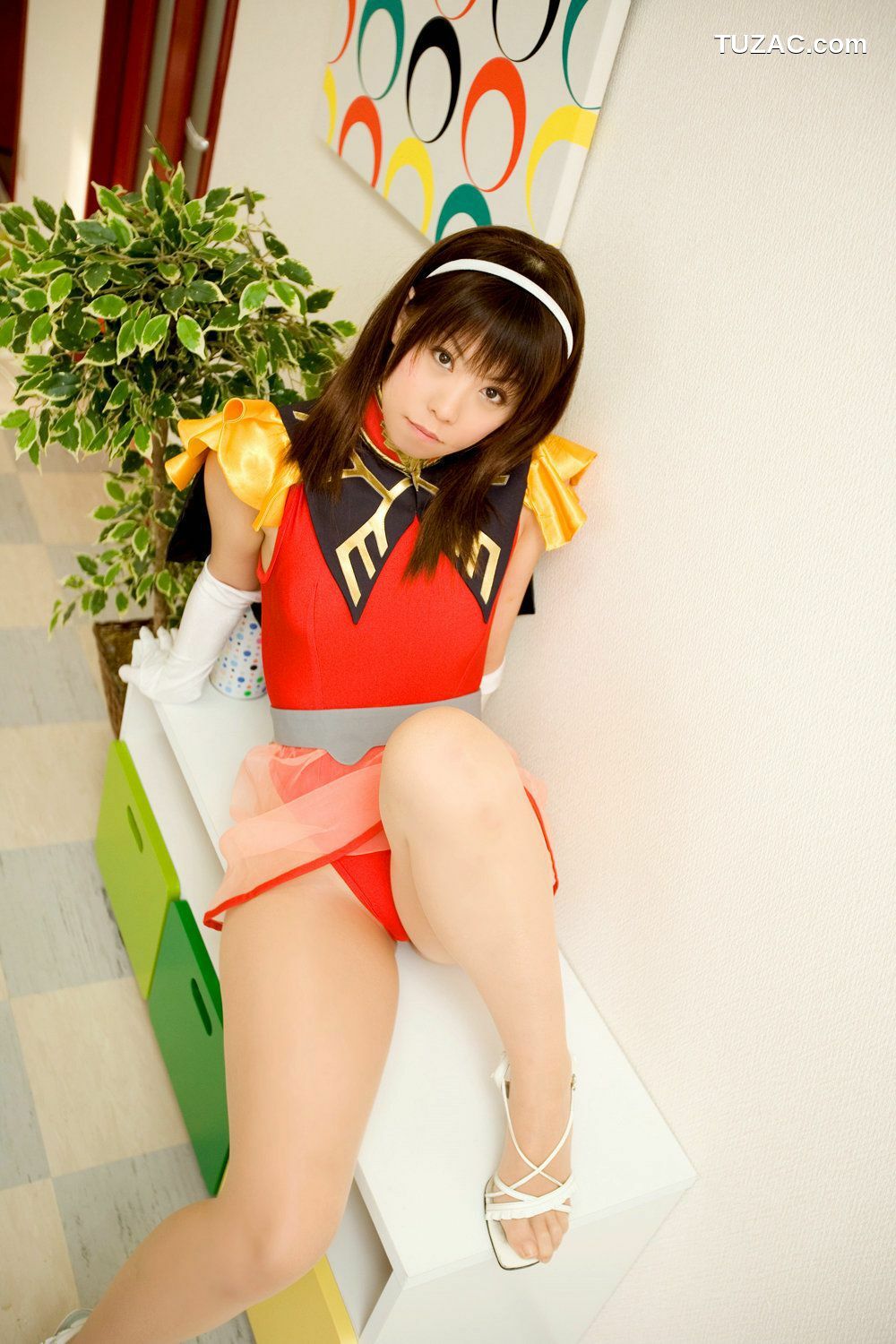 日本CosPlay_《机动战士高达》Catharine Blitzen Cosplay 写真集