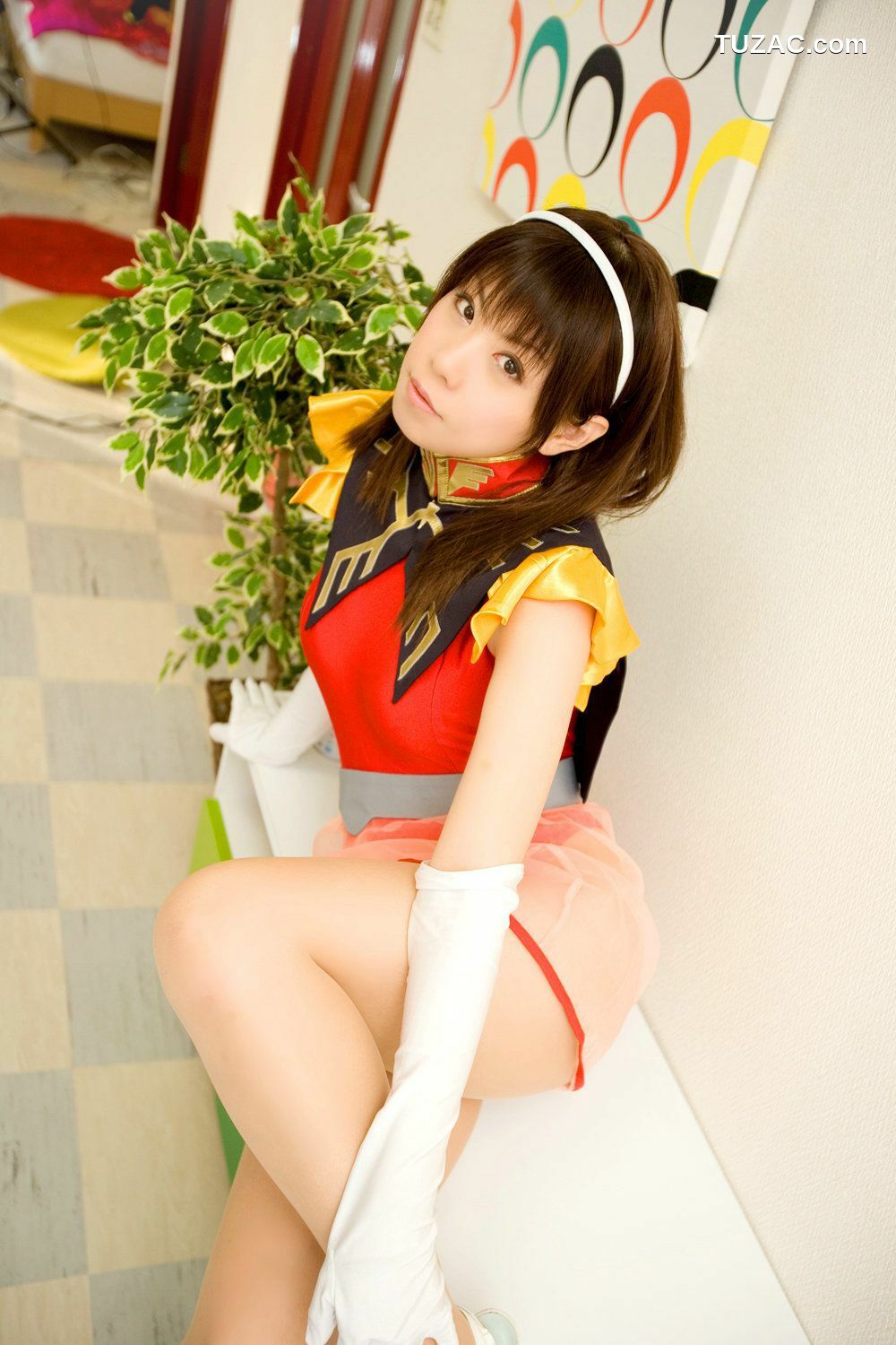 日本CosPlay_《机动战士高达》Catharine Blitzen Cosplay 写真集