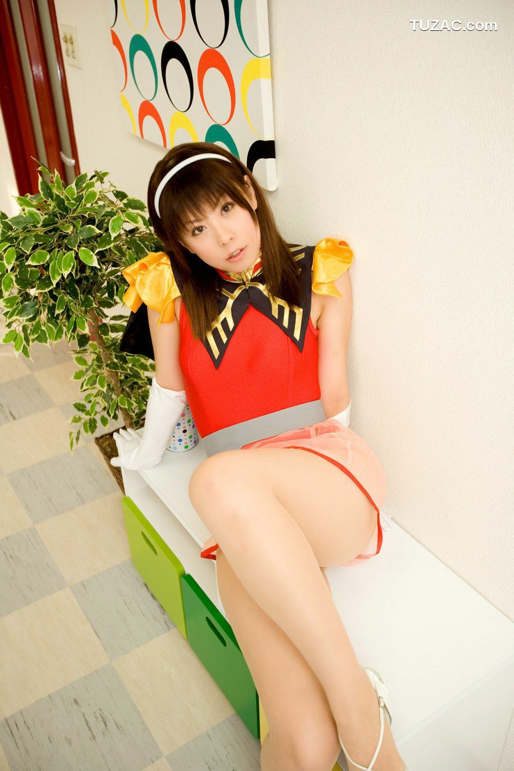 日本CosPlay_《机动战士高达》Catharine Blitzen Cosplay 写真集