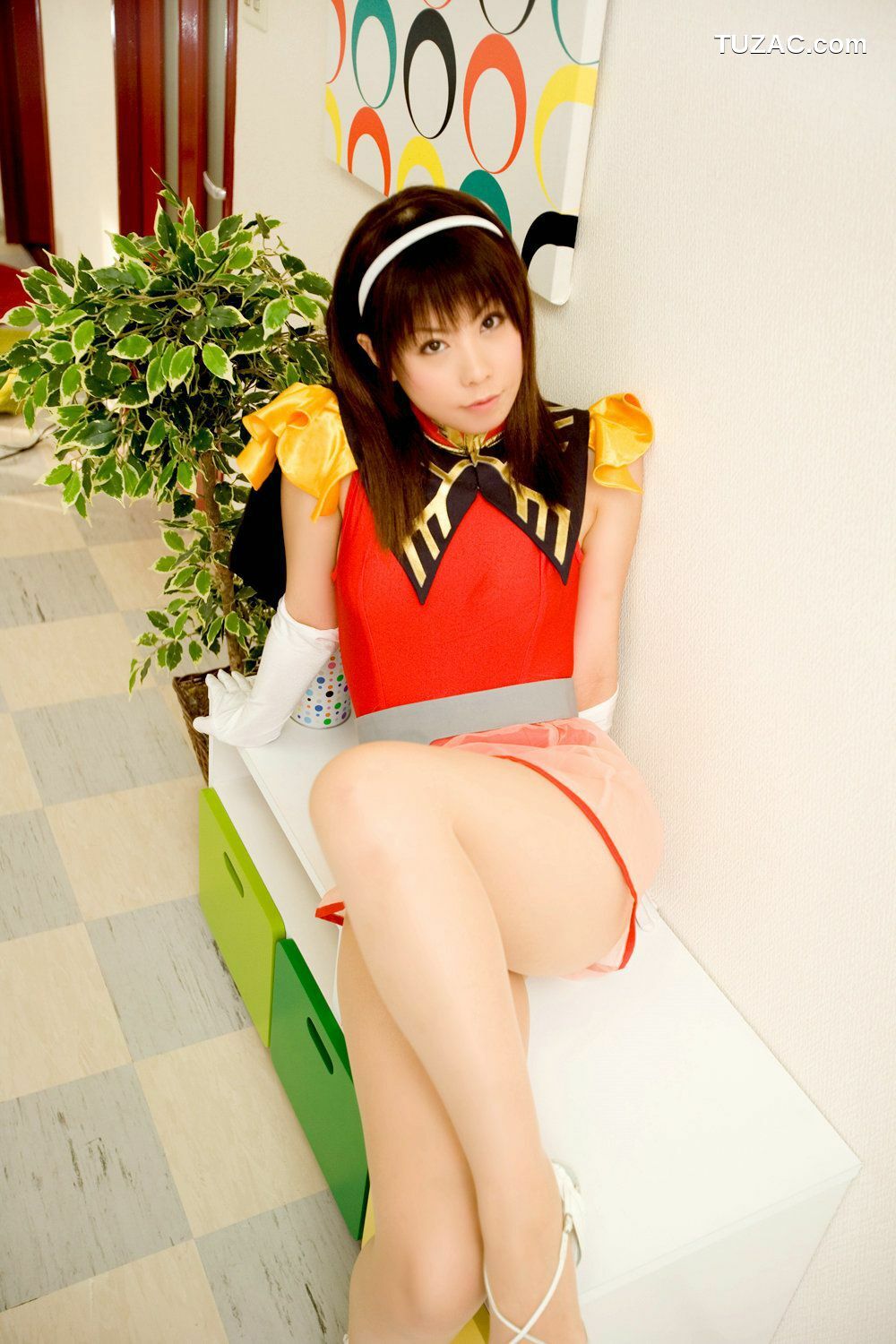 日本CosPlay_《机动战士高达》Catharine Blitzen Cosplay 写真集