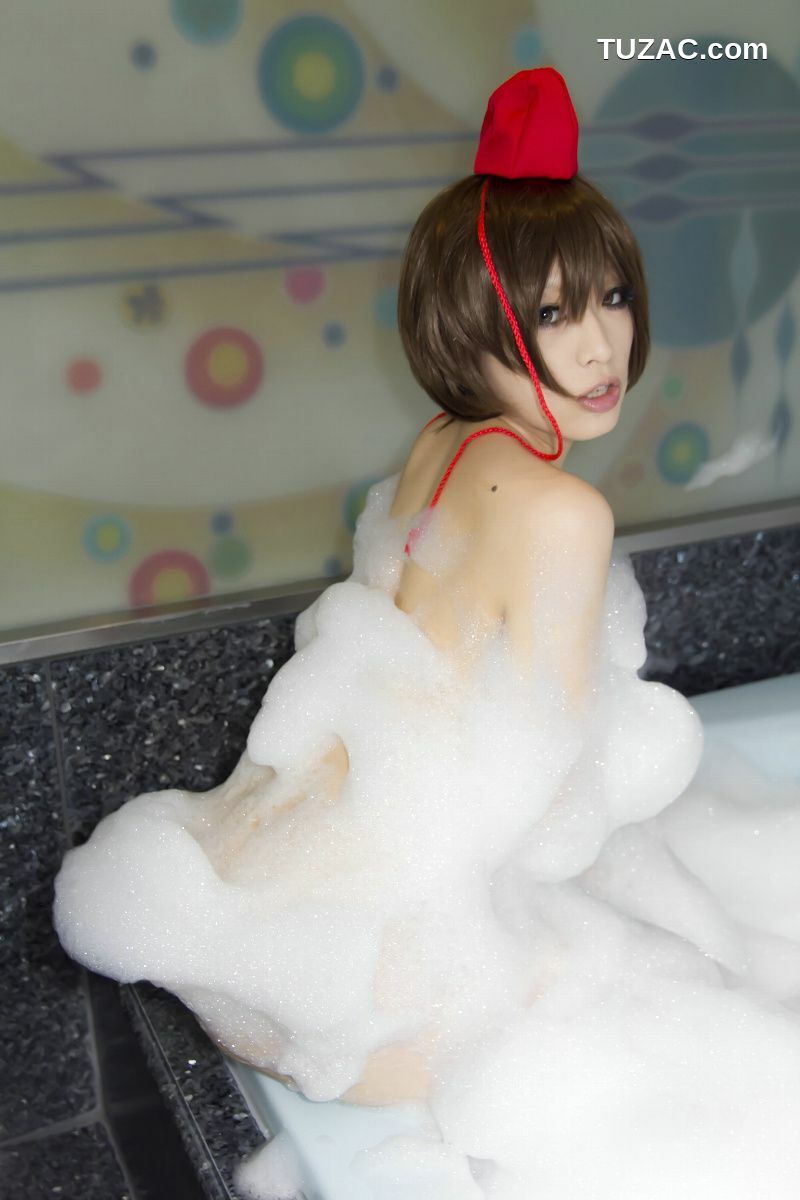 日本CosPlay_あらい夜魅 《Touhou Project》 Himekaidou Hatate 写真集