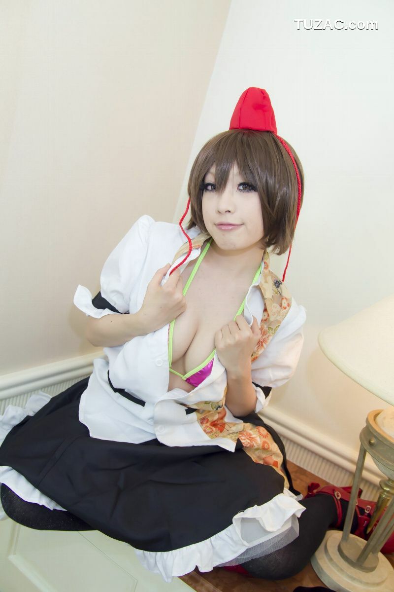 日本CosPlay_あらい夜魅 《Touhou Project》 Himekaidou Hatate 写真集