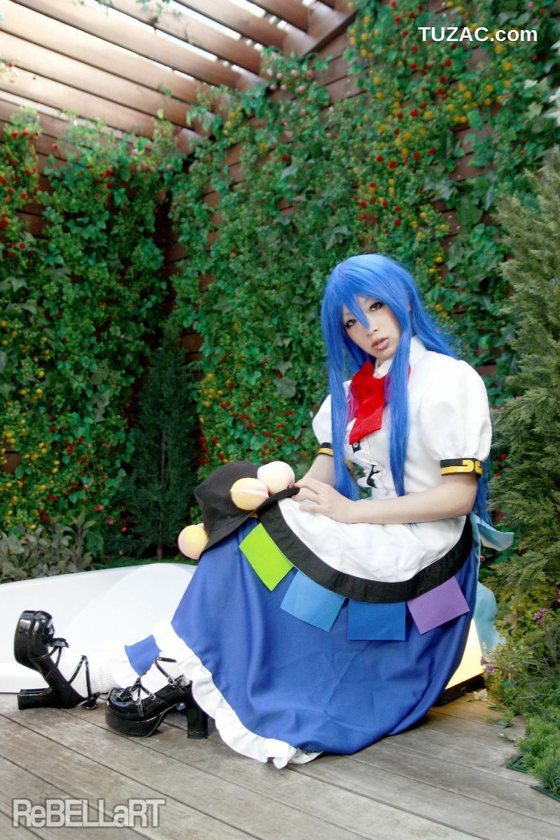 日本CosPlay_あらい夜魅 《東方Project》比那名居天子 Hinanawi Tenshi 写真集