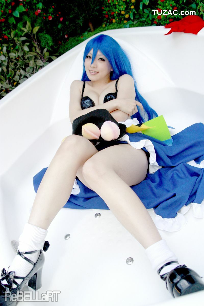 日本CosPlay_あらい夜魅 《東方Project》比那名居天子 Hinanawi Tenshi 写真集