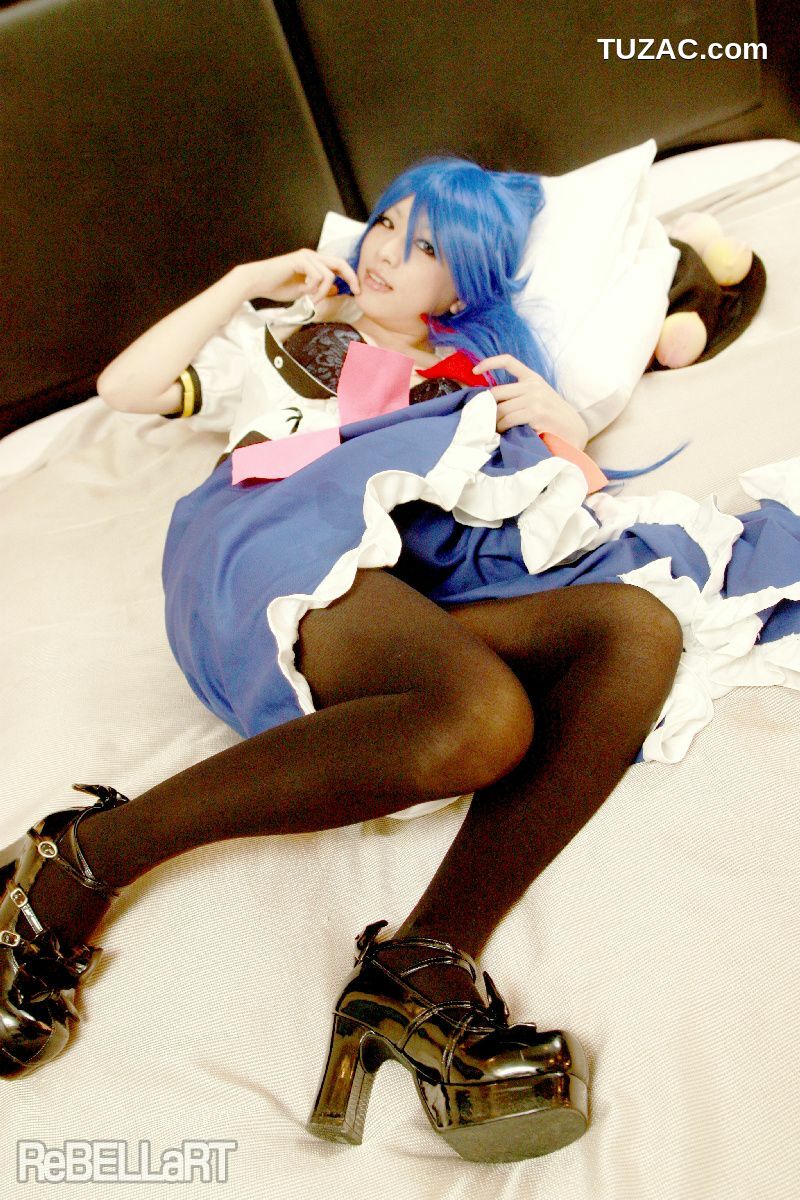日本CosPlay_あらい夜魅 《東方Project》比那名居天子 Hinanawi Tenshi 写真集