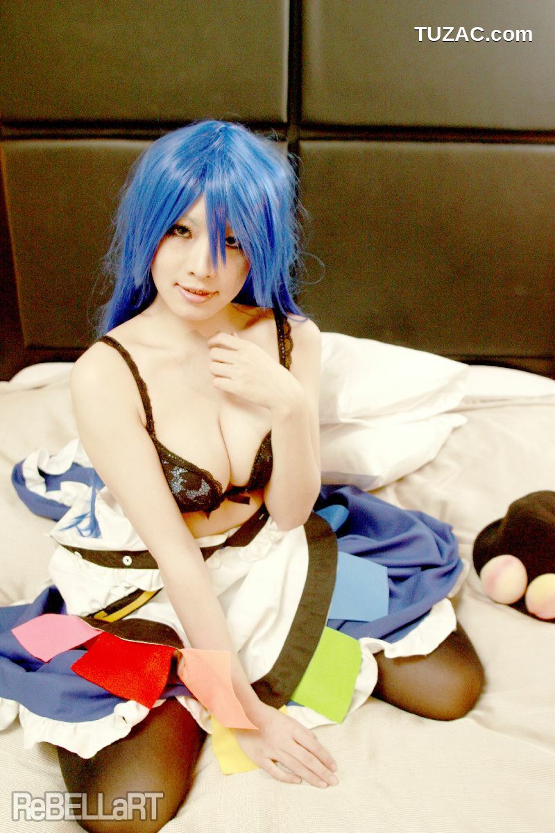 日本CosPlay_あらい夜魅 《東方Project》比那名居天子 Hinanawi Tenshi 写真集