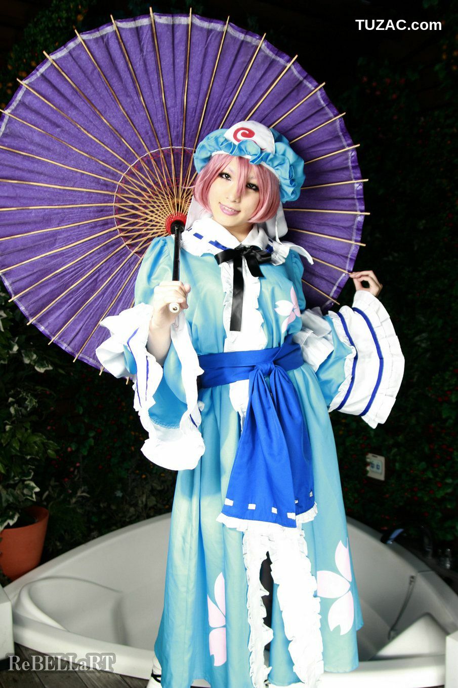 日本CosPlay_あらい夜魅 《東方Project》西行寺幽々子 写真集