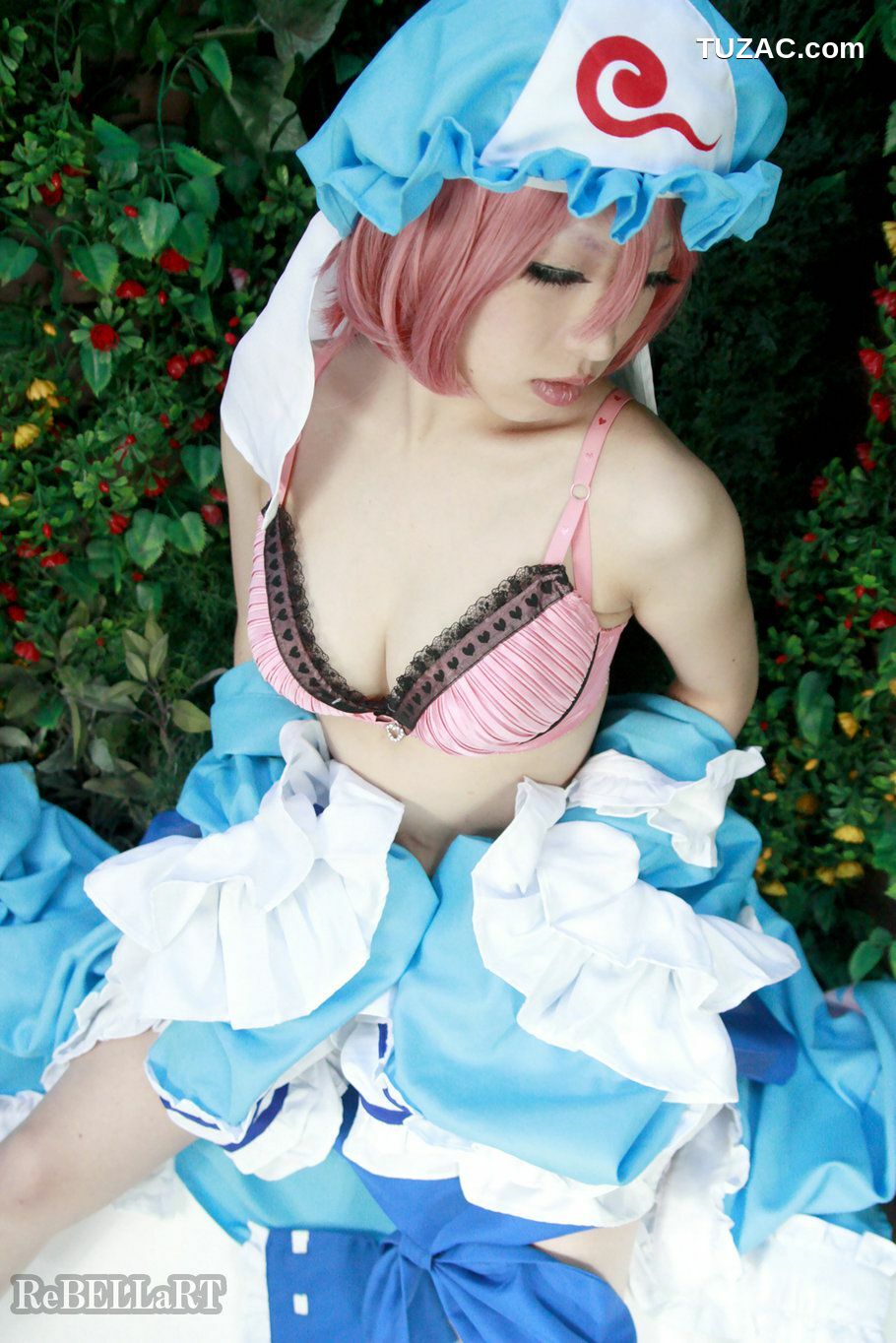 日本CosPlay_あらい夜魅 《東方Project》西行寺幽々子 写真集