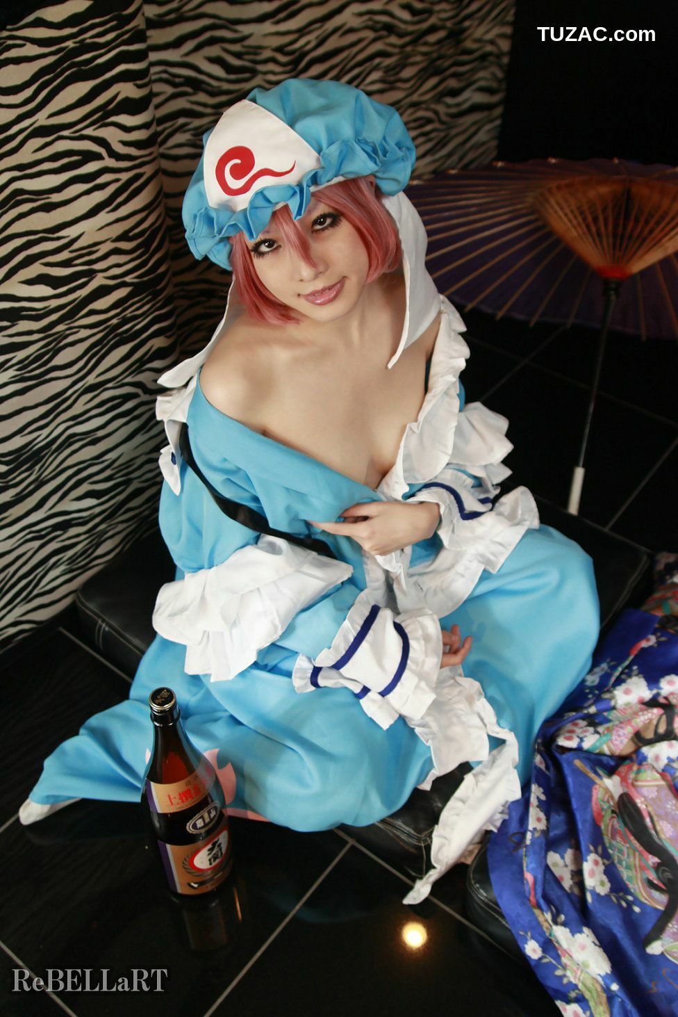 日本CosPlay_あらい夜魅 《東方Project》西行寺幽々子 写真集