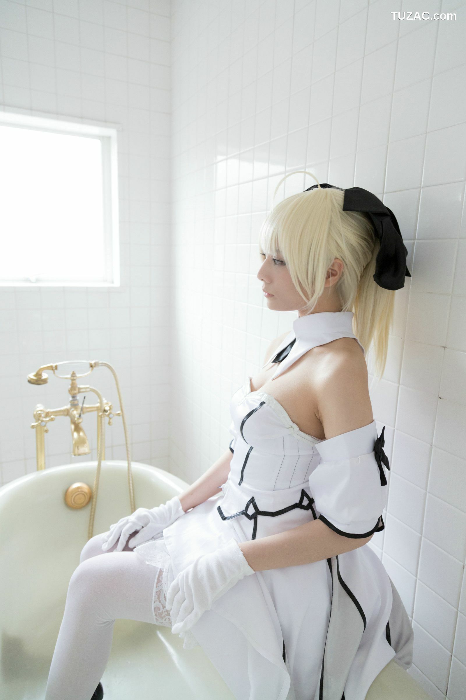 日本CosPlay_うさ吉&amp;Na-san 《Fat stay night》Saber+《甘城ブリリアントパーク》千斗いすず 写真集[100P]