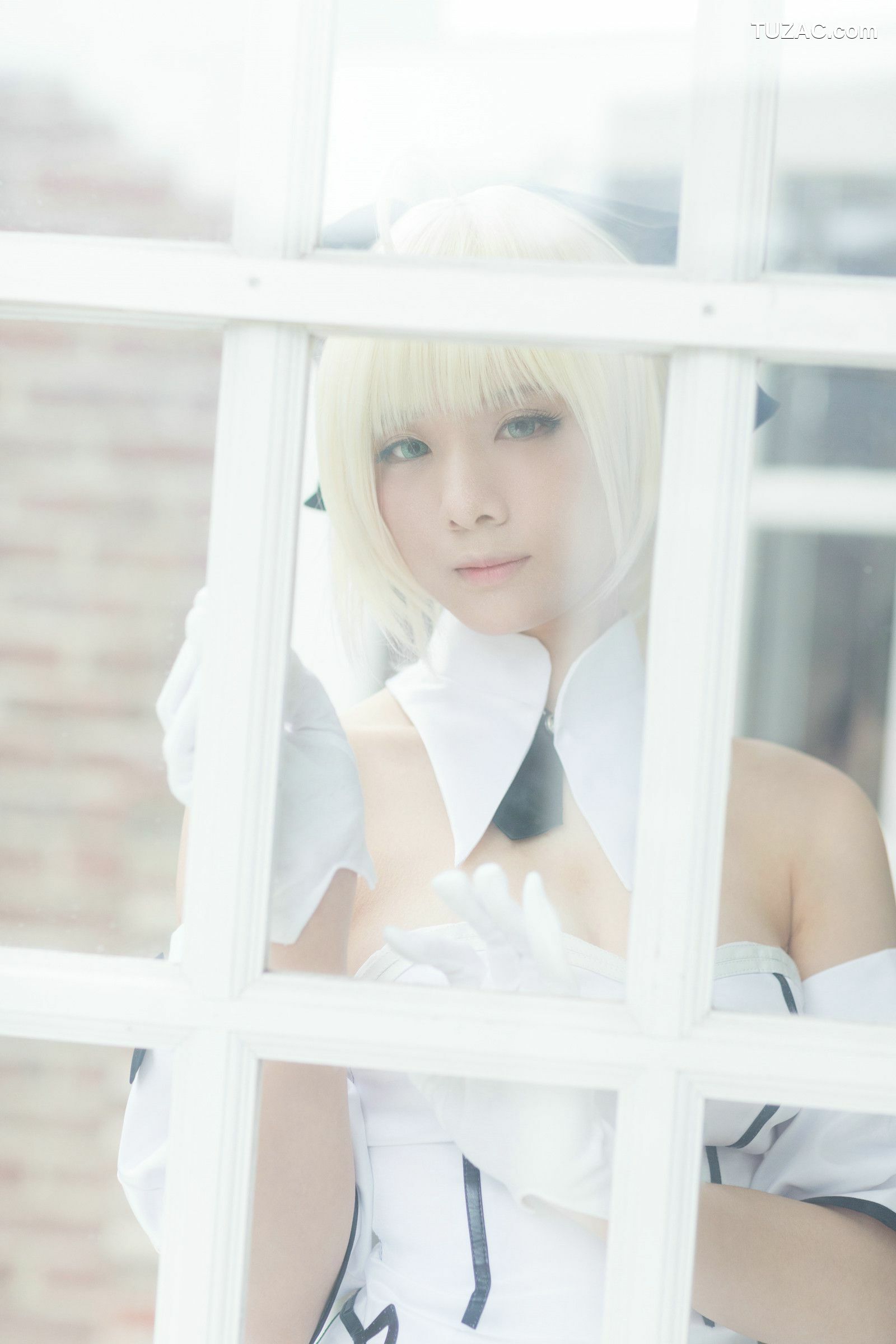 日本CosPlay_うさ吉&amp;Na-san 《Fat stay night》Saber+《甘城ブリリアントパーク》千斗いすず 写真集[100P]