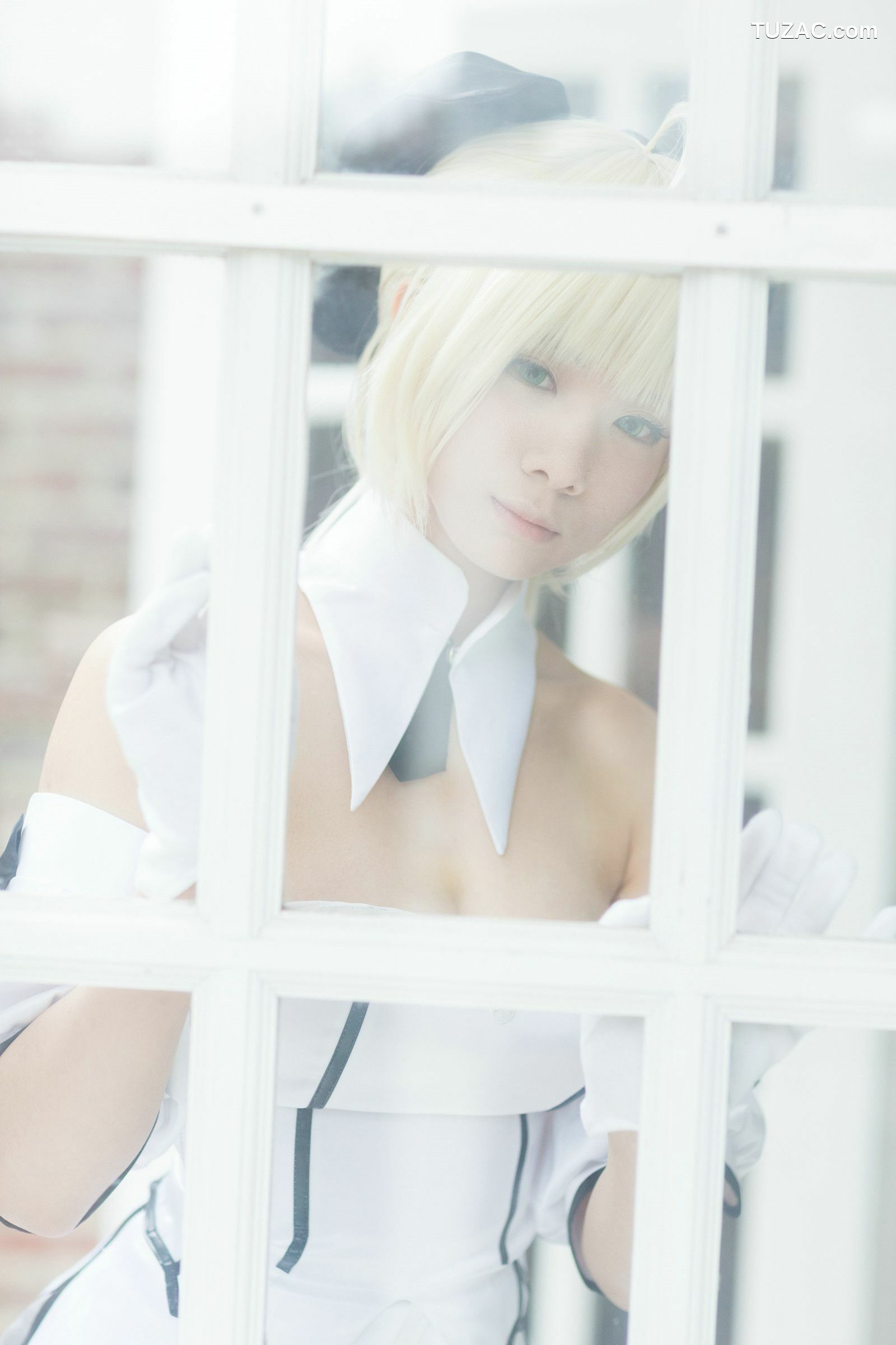 日本CosPlay_うさ吉&amp;Na-san 《Fat stay night》Saber+《甘城ブリリアントパーク》千斗いすず 写真集[100P]