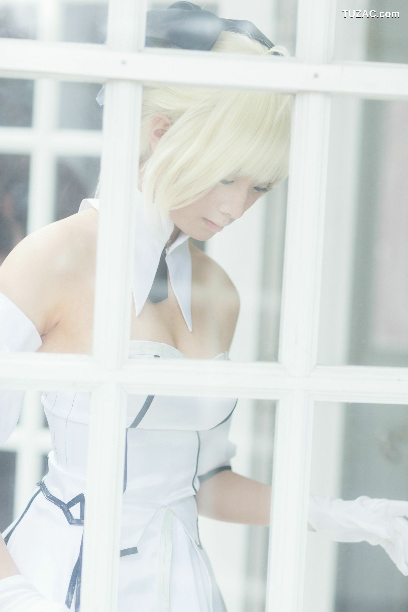 日本CosPlay_うさ吉&amp;Na-san 《Fat stay night》Saber+《甘城ブリリアントパーク》千斗いすず 写真集[100P]