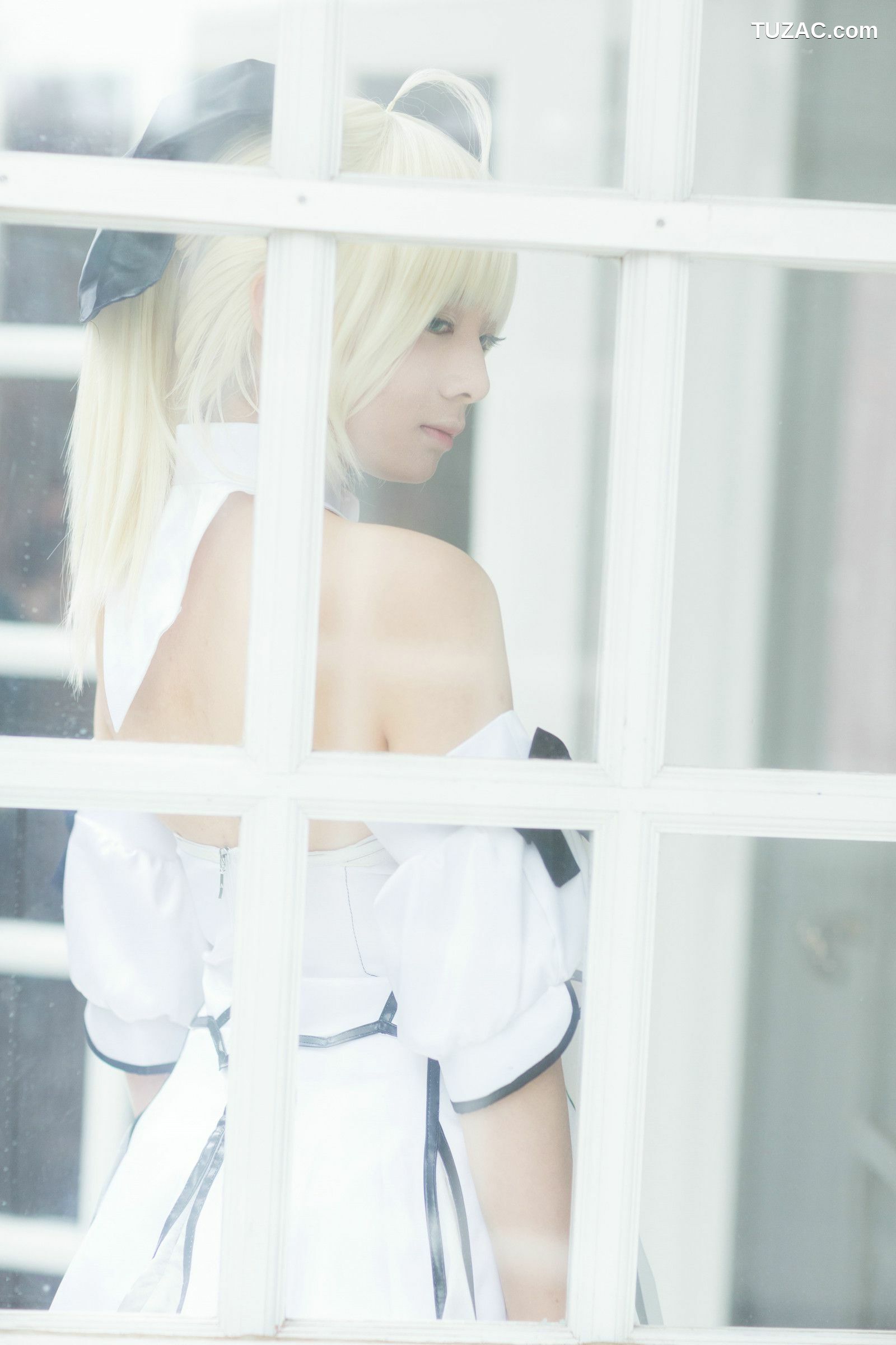 日本CosPlay_うさ吉&amp;Na-san 《Fat stay night》Saber+《甘城ブリリアントパーク》千斗いすず 写真集[100P]