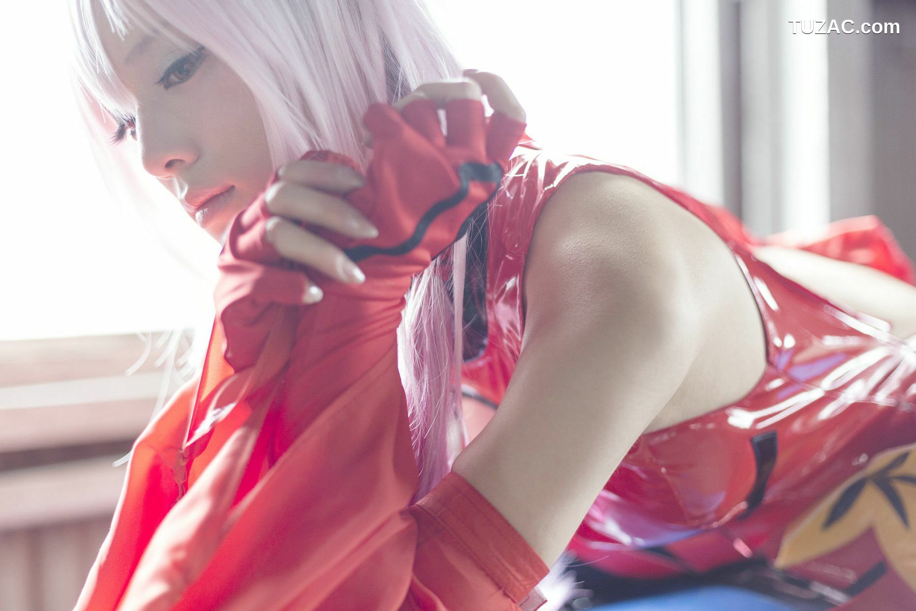 日本CosPlay_うさ吉 《Guilty Crown》Yuzuriha Inori 写真集[100P]