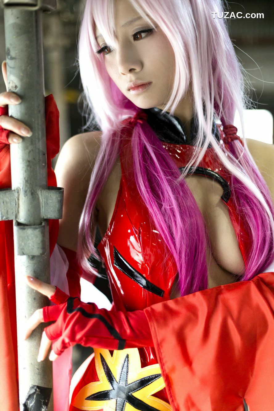 日本CosPlay_うさ吉 《Guilty Crown》Yuzuriha Inori 写真集[100P]