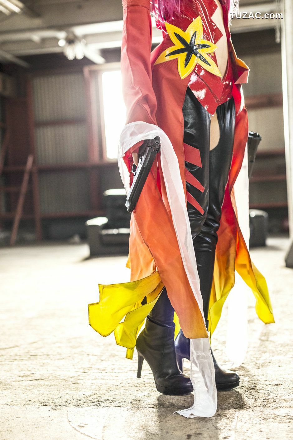 日本CosPlay_うさ吉 《Guilty Crown》Yuzuriha Inori 写真集[100P]