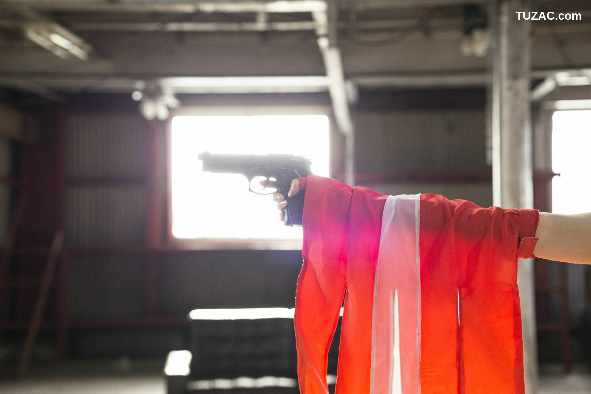 日本CosPlay_うさ吉 《Guilty Crown》Yuzuriha Inori 写真集[100P]